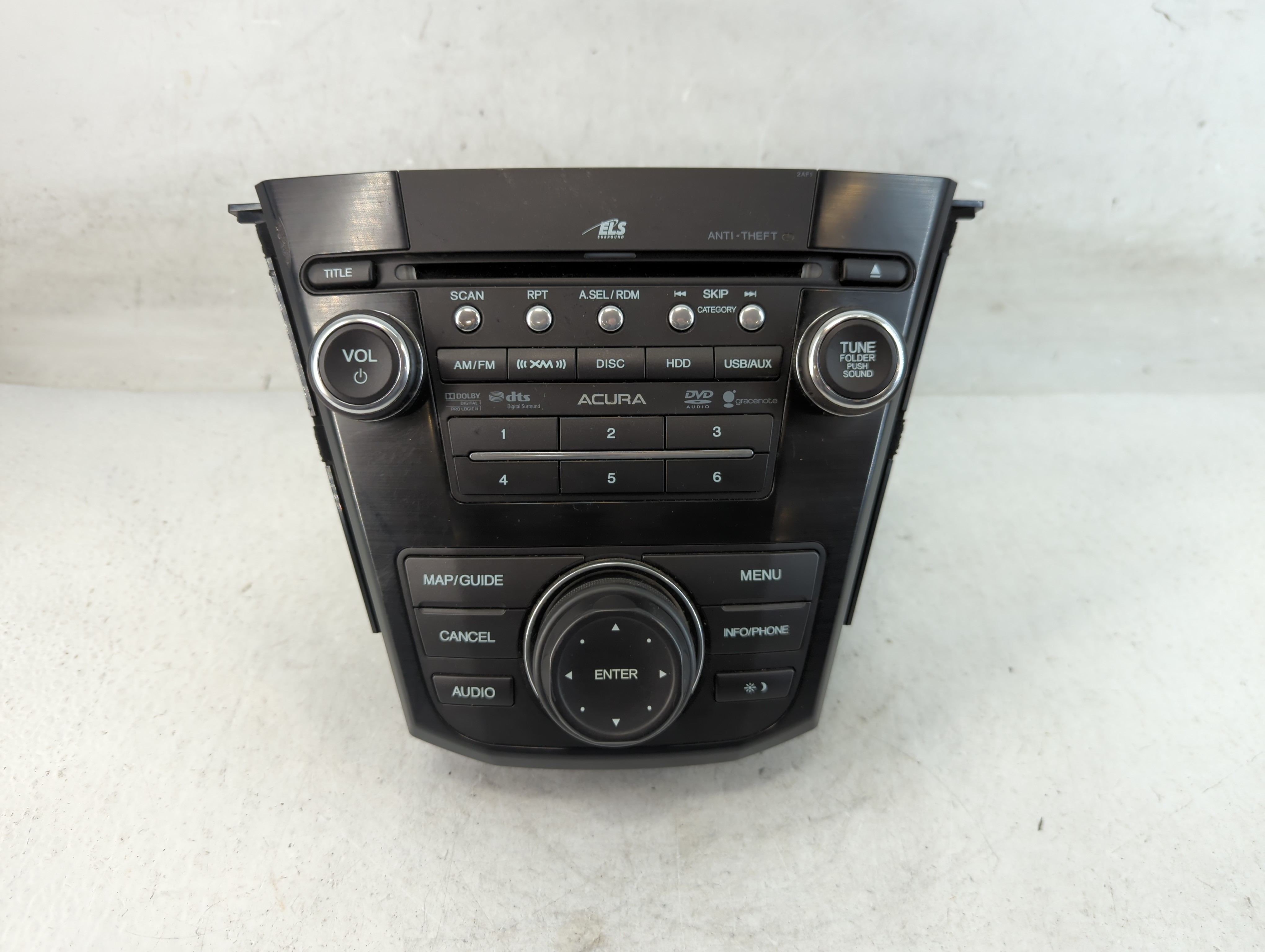 2010-2013 Acura Mdx Am Fm Cd Player Radio Receiver 899950 - Oemusedautoparts1.com