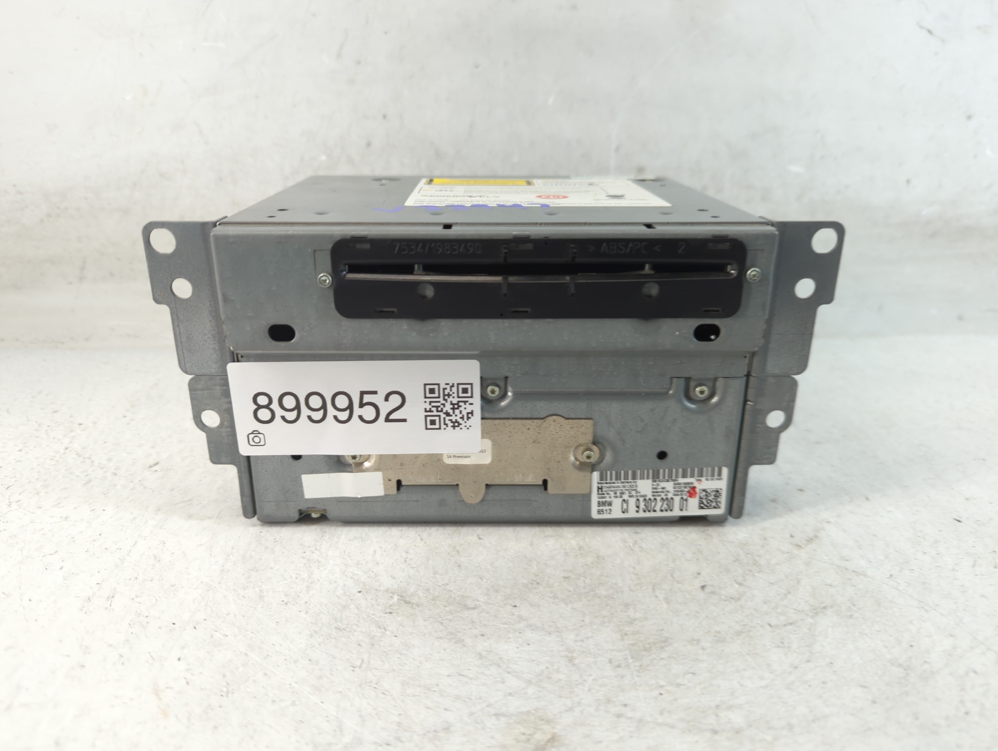 2012-2016 Bmw 328i Am Fm Cd Player Radio Receiver 899952 - Oemusedautoparts1.com