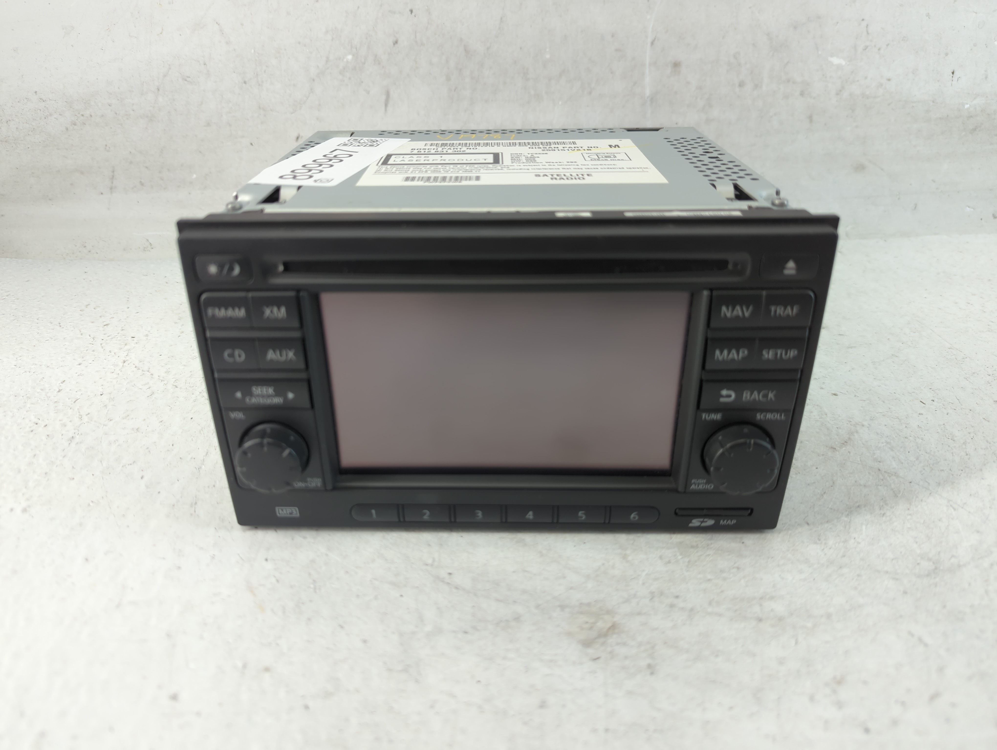 2013-2015 Nissan Rogue Am Fm Cd Player Radio Receiver 899967 - Oemusedautoparts1.com