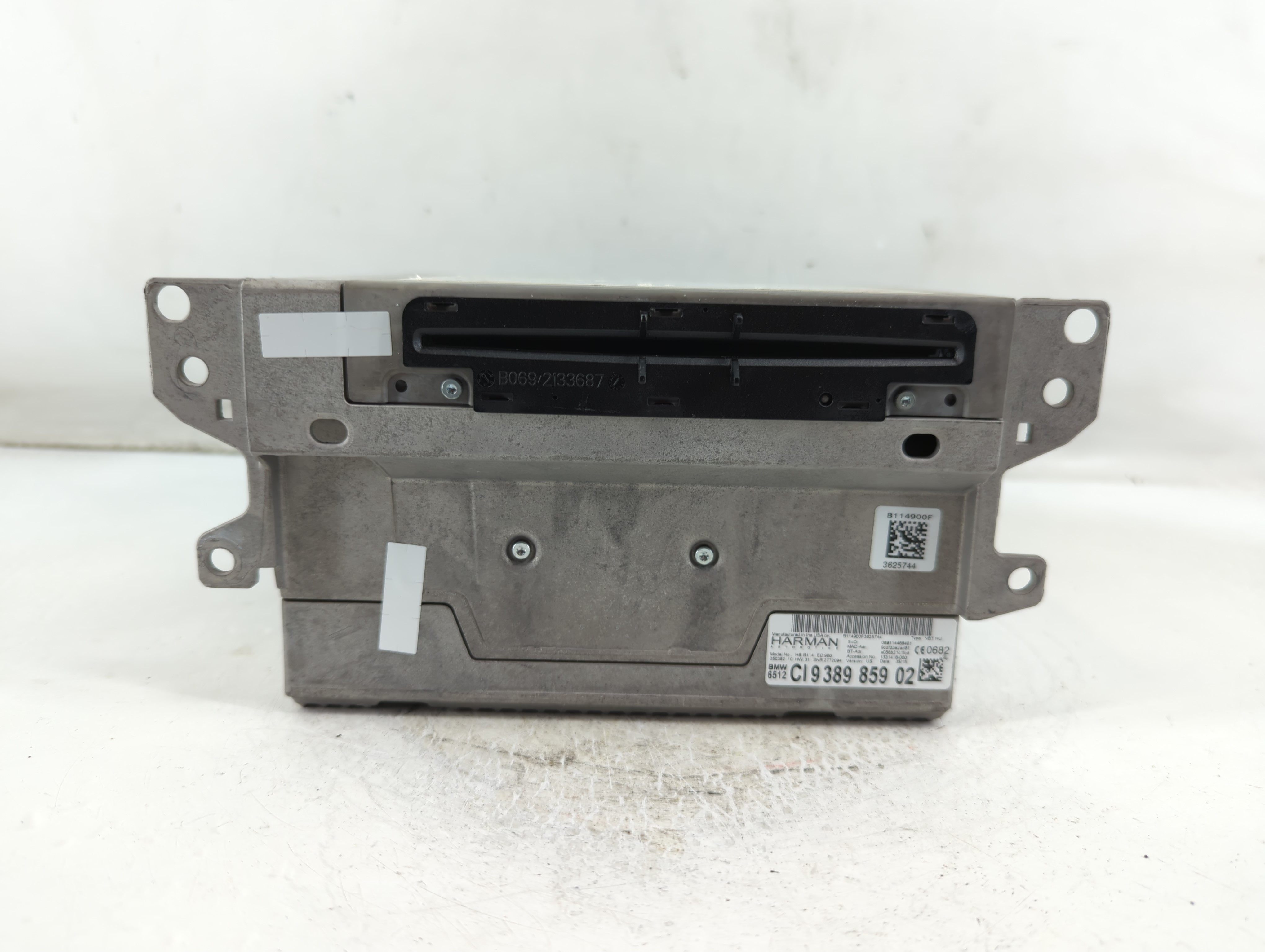 2015-2017 Bmw X3 Am Fm Cd Player Radio Receiver 900061 - Oemusedautoparts1.com