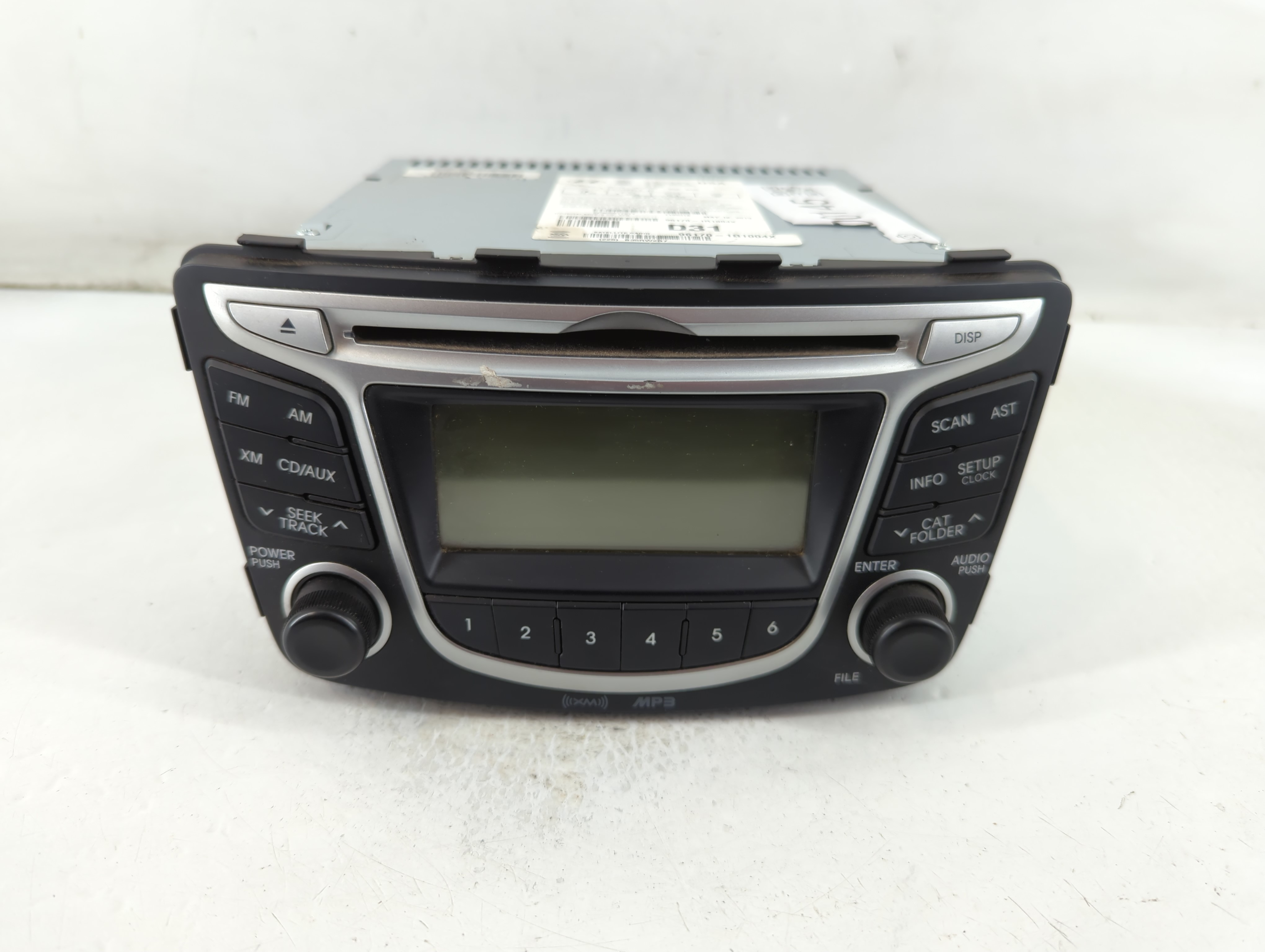 Picture of 2012-2014 Hyundai Accent Am Fm Cd Player Radio Receiver 900145