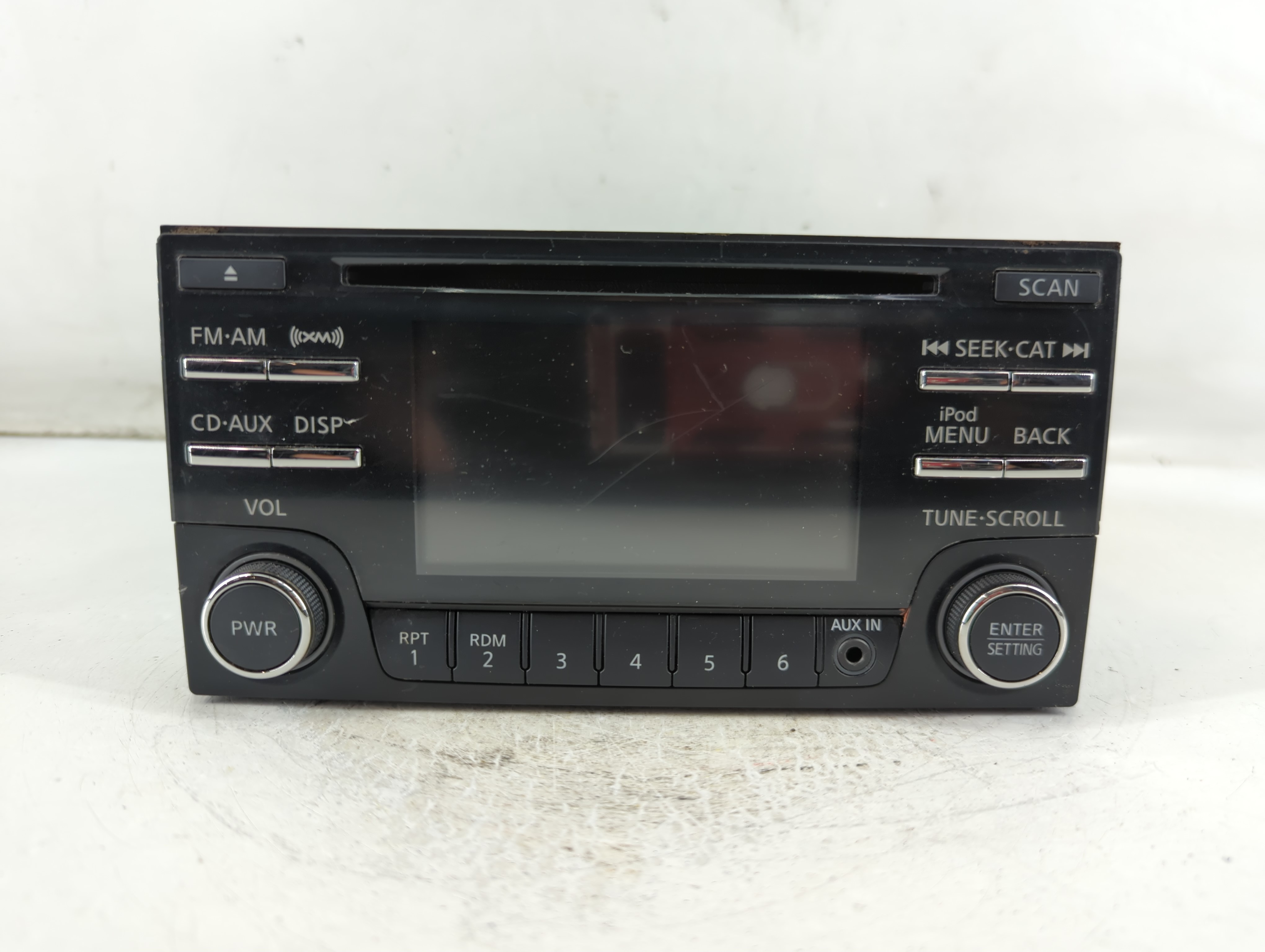 2012-2015 Nissan Rogue Am Fm Cd Player Radio Receiver 900233 - Oemusedautoparts1.com