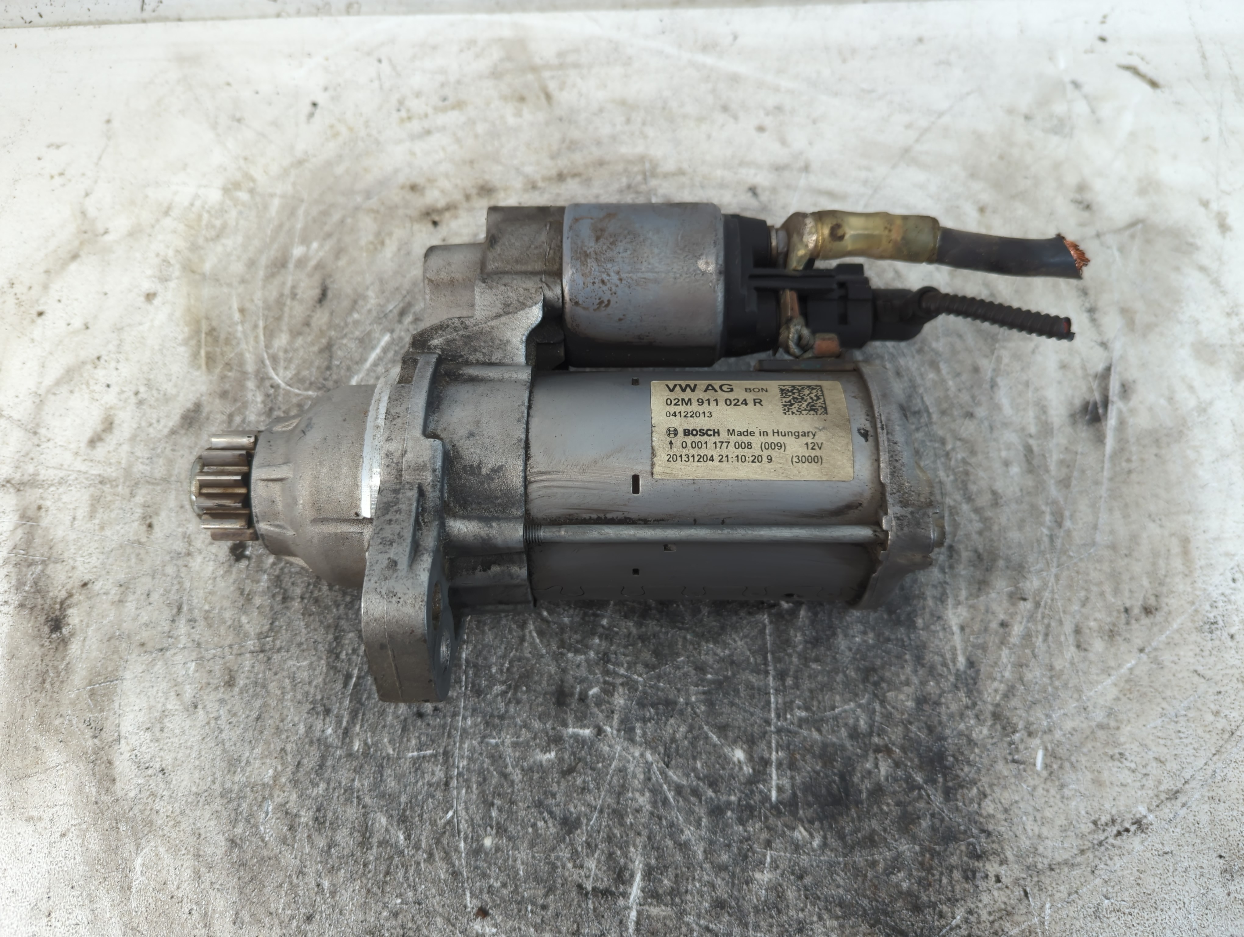 2014-2014 Volkswagen Jetta Car Starter Motor Solenoid Oem 900327 - Oemusedautoparts1.com