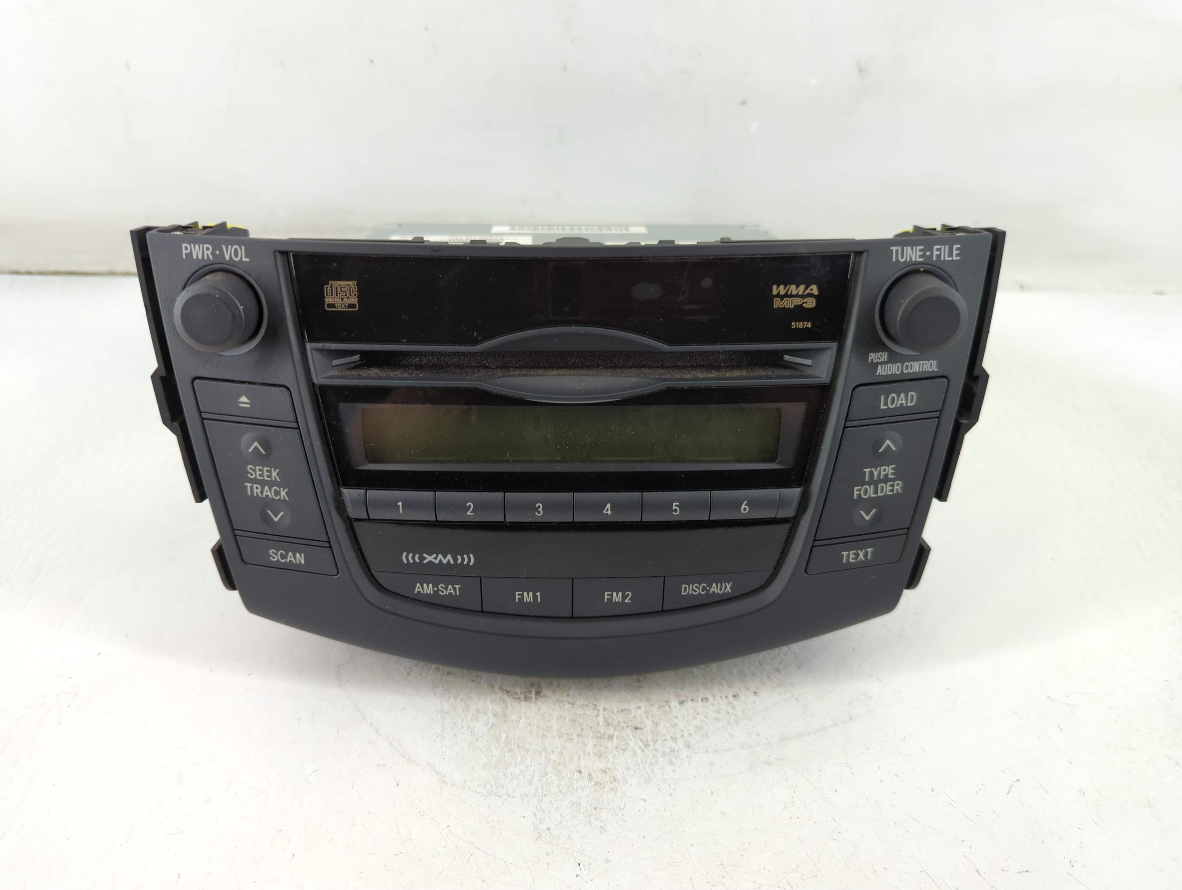 2009-2011 Toyota Rav4 Am Fm Cd Player Radio Receiver 900335 - Oemusedautoparts1.com