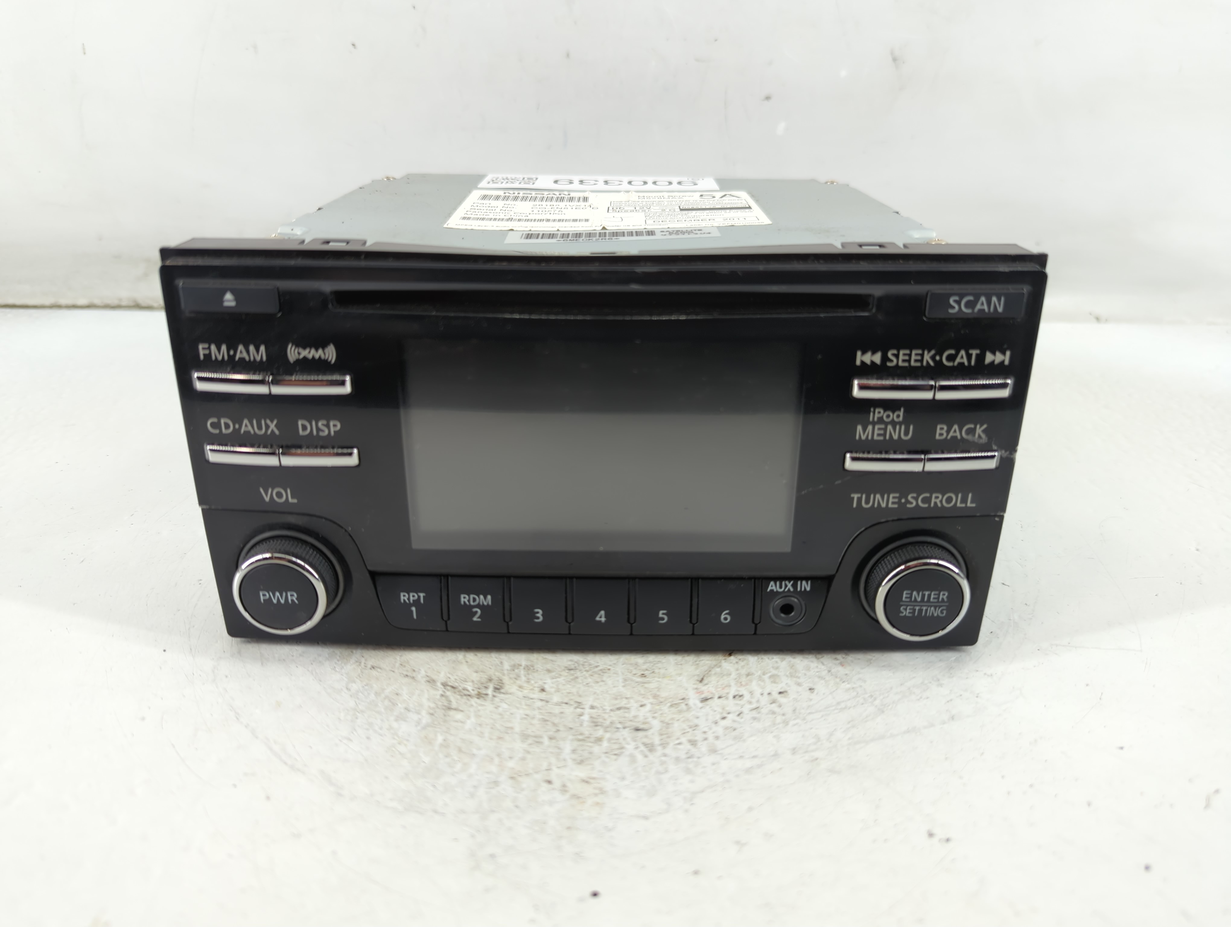 2012-2015 Nissan Rogue Am Fm Cd Player Radio Receiver 900339 - Oemusedautoparts1.com