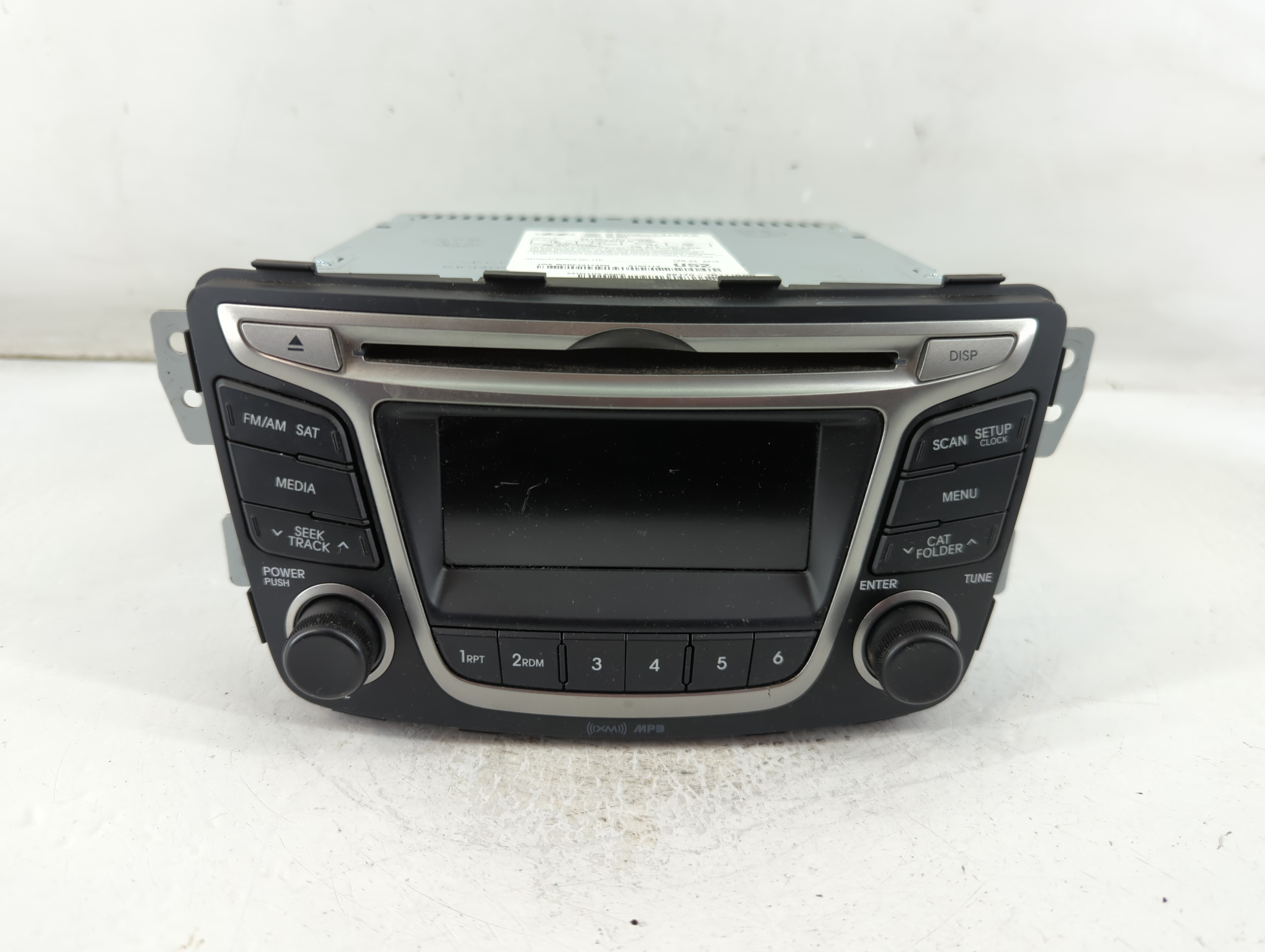 2015-2017 Hyundai Accent Am Fm Cd Player Radio Receiver 900341 - Oemusedautoparts1.com