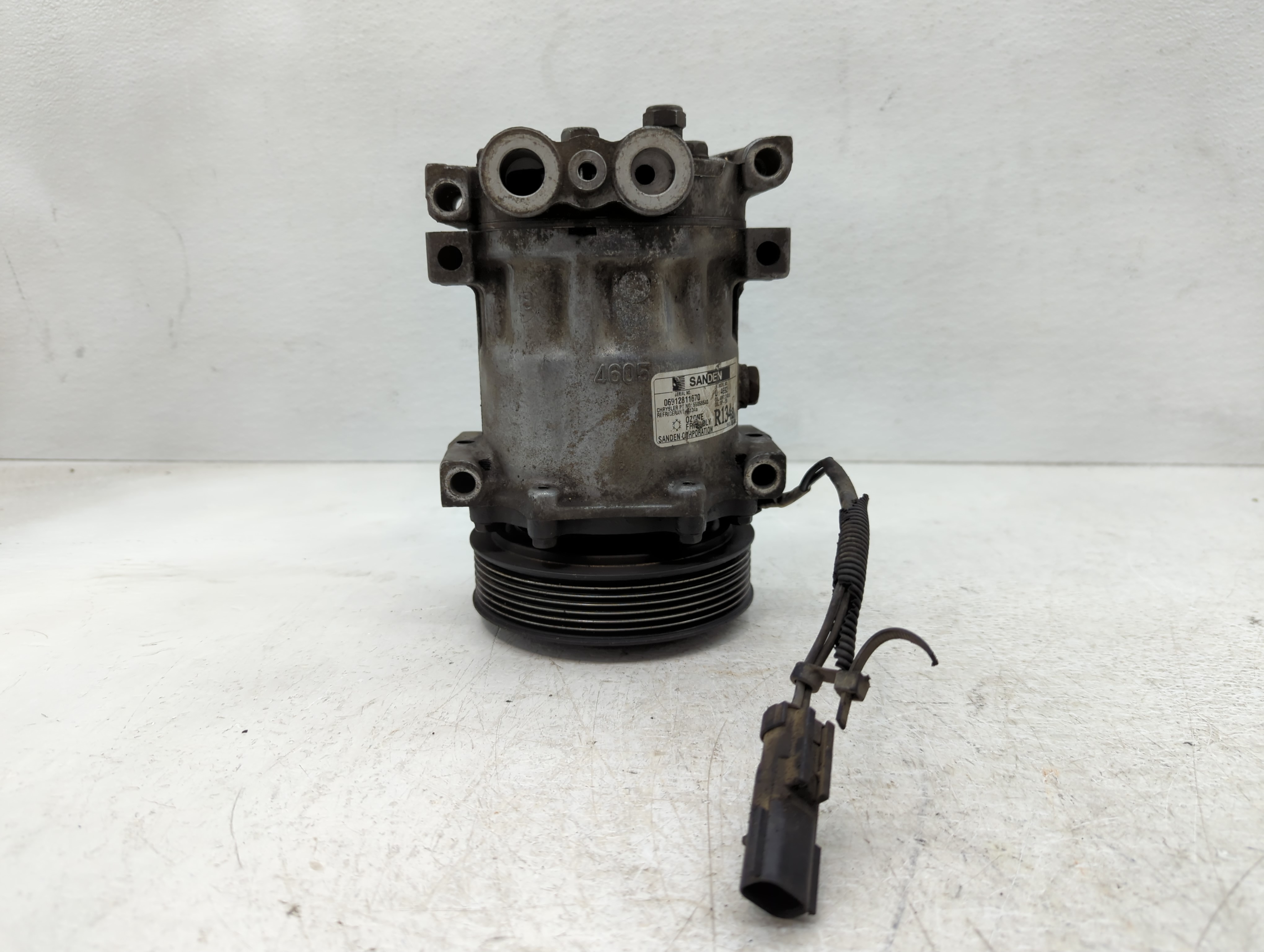 1997-2001 Dodge Ram 1500 Air Conditioning A/c Ac Compressor Oem 900478 - Oemusedautoparts1.com