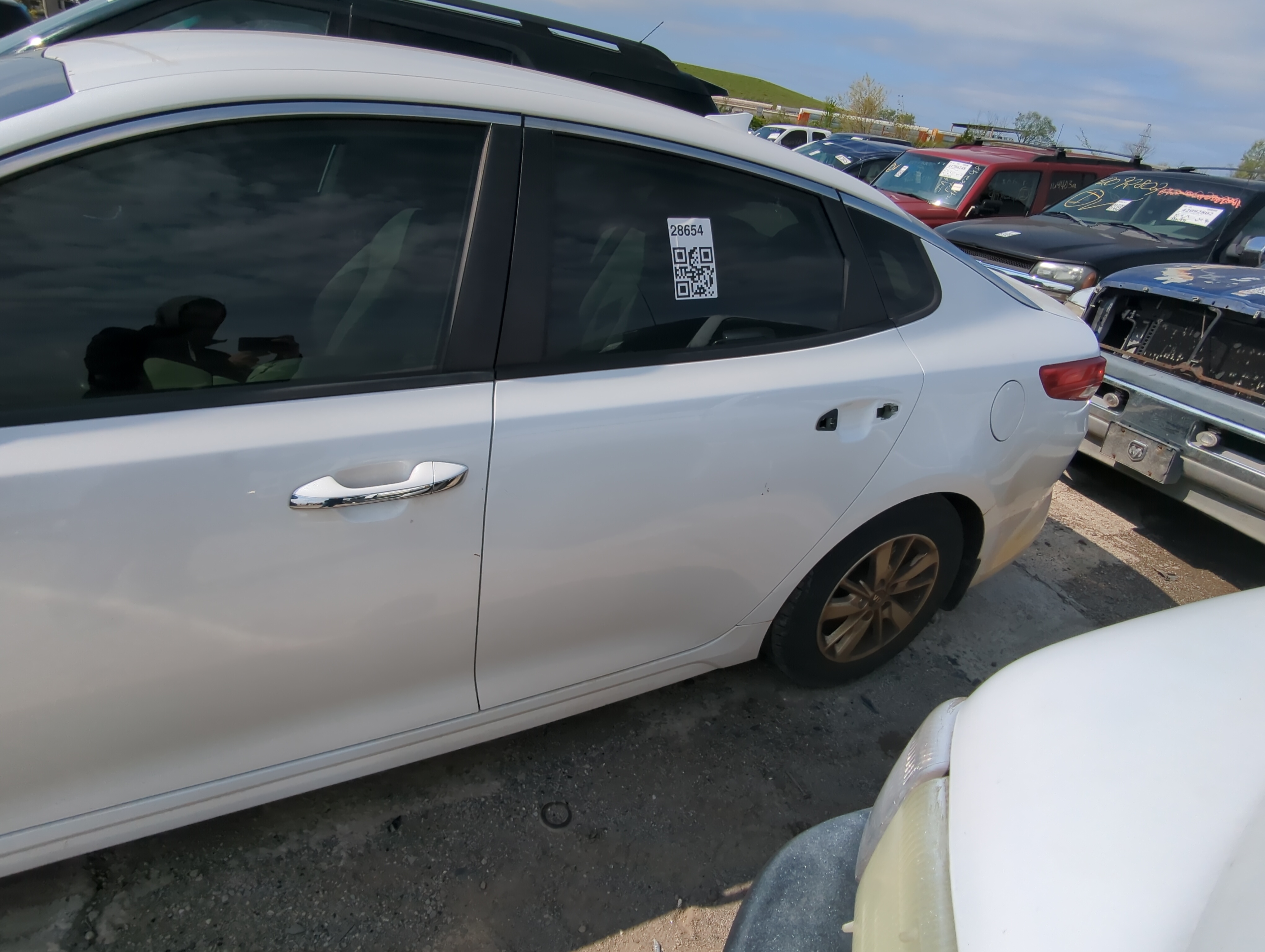 2016-2020 Kia Optima Driver Rear Door Oem 900916 - Oemusedautoparts1.com