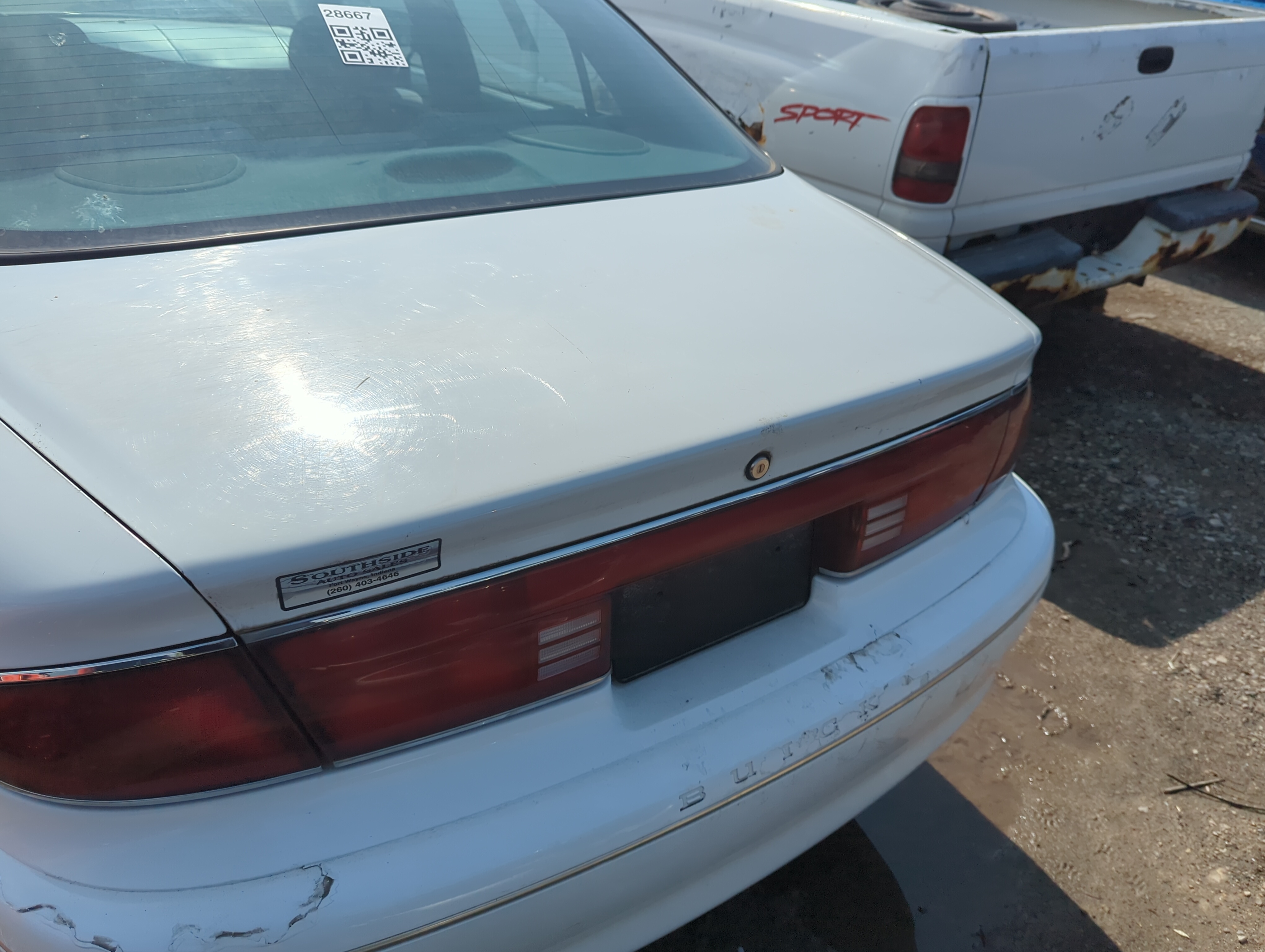 1997-1999 Buick Century Trunk/decklid/hatch/tailgate Oem 901439 - Oemusedautoparts1.com