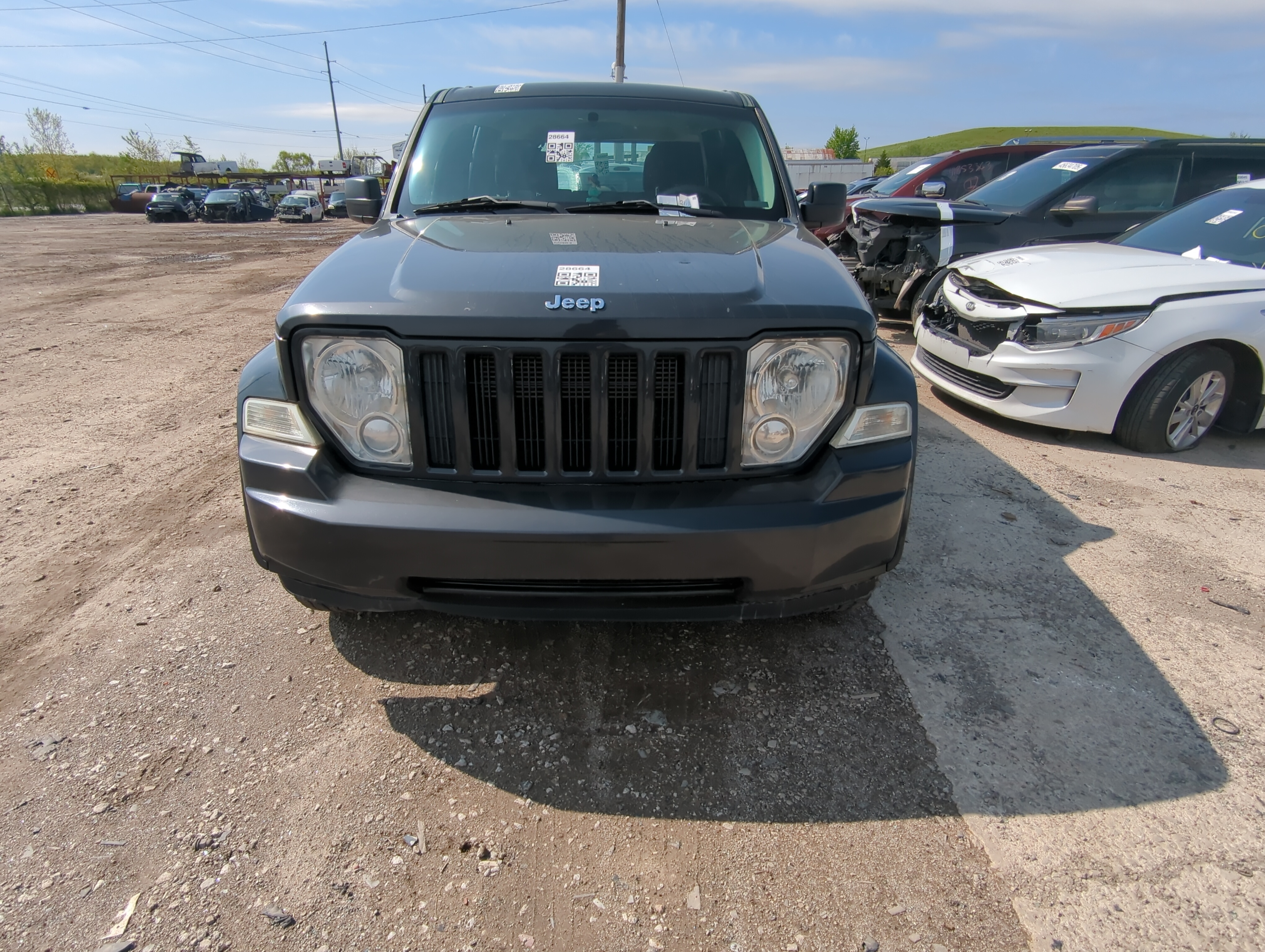2008-2012 Jeep Liberty Front Bumper - Oem 901760 - Oemusedautoparts1.com