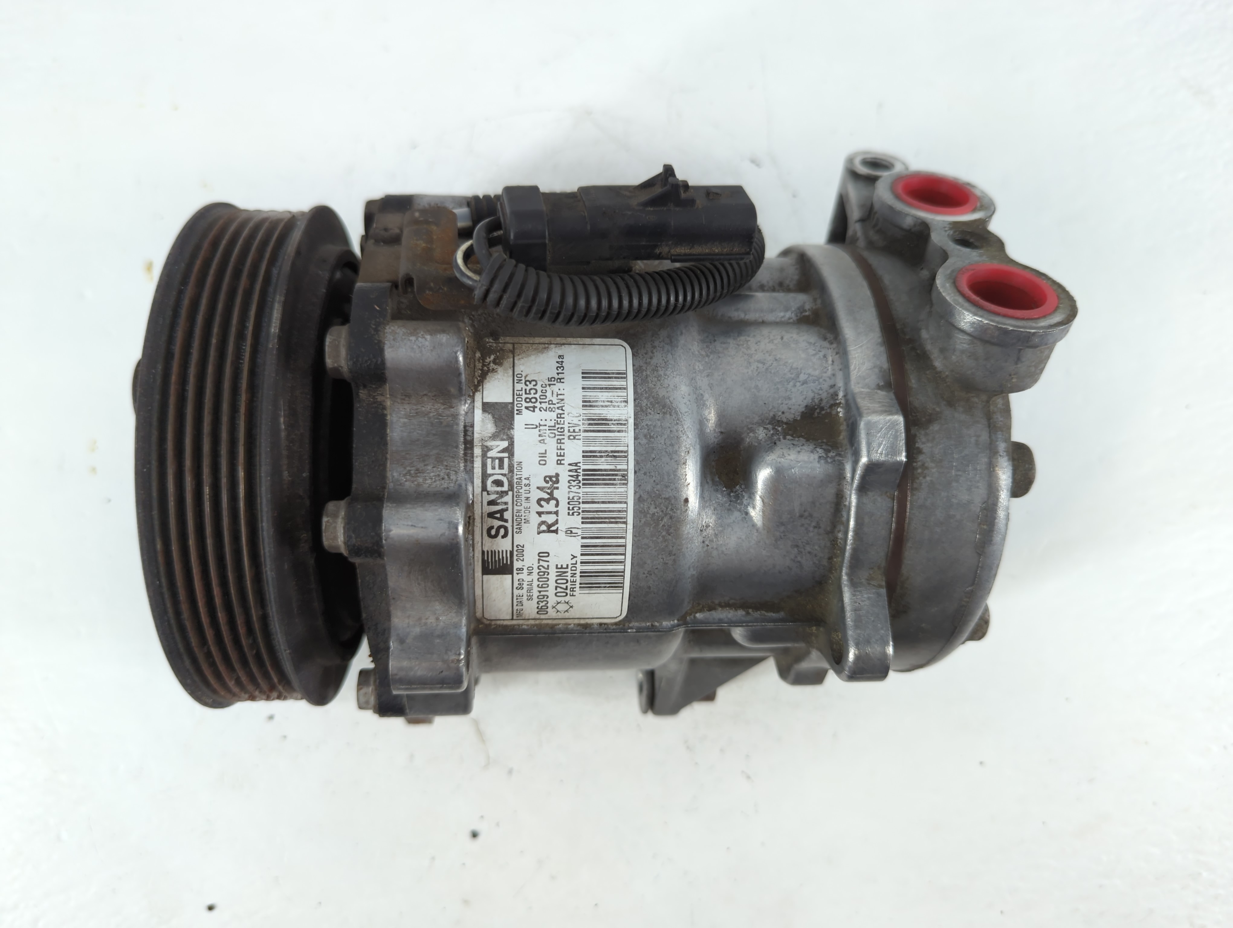 2002-2003 Dodge Durango Air Conditioning A/c Ac Compressor Oem 901792 - Oemusedautoparts1.com