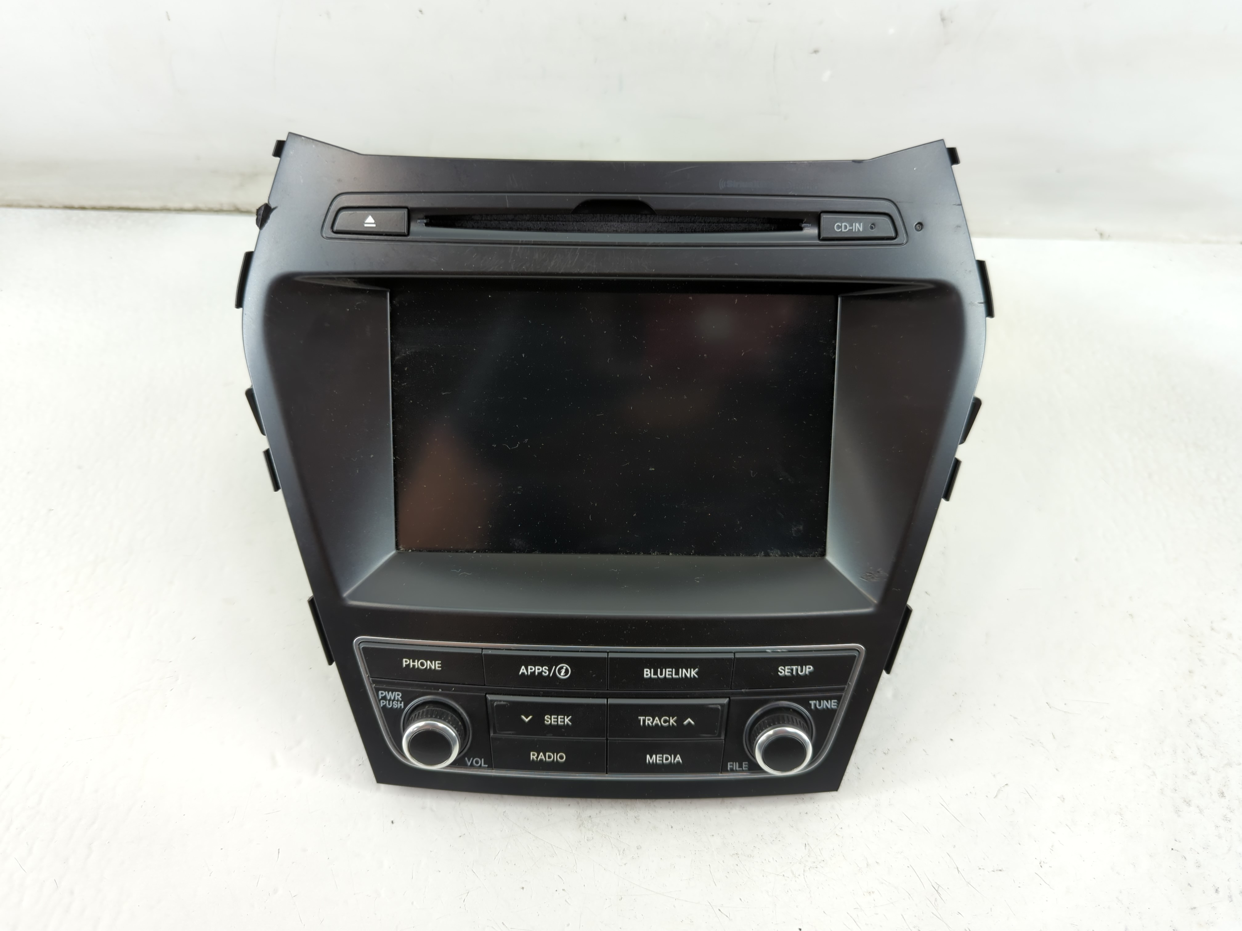 2017-2019 Hyundai Santa Fe Am Fm Cd Player Radio Receiver 901880 - Oemusedautoparts1.com