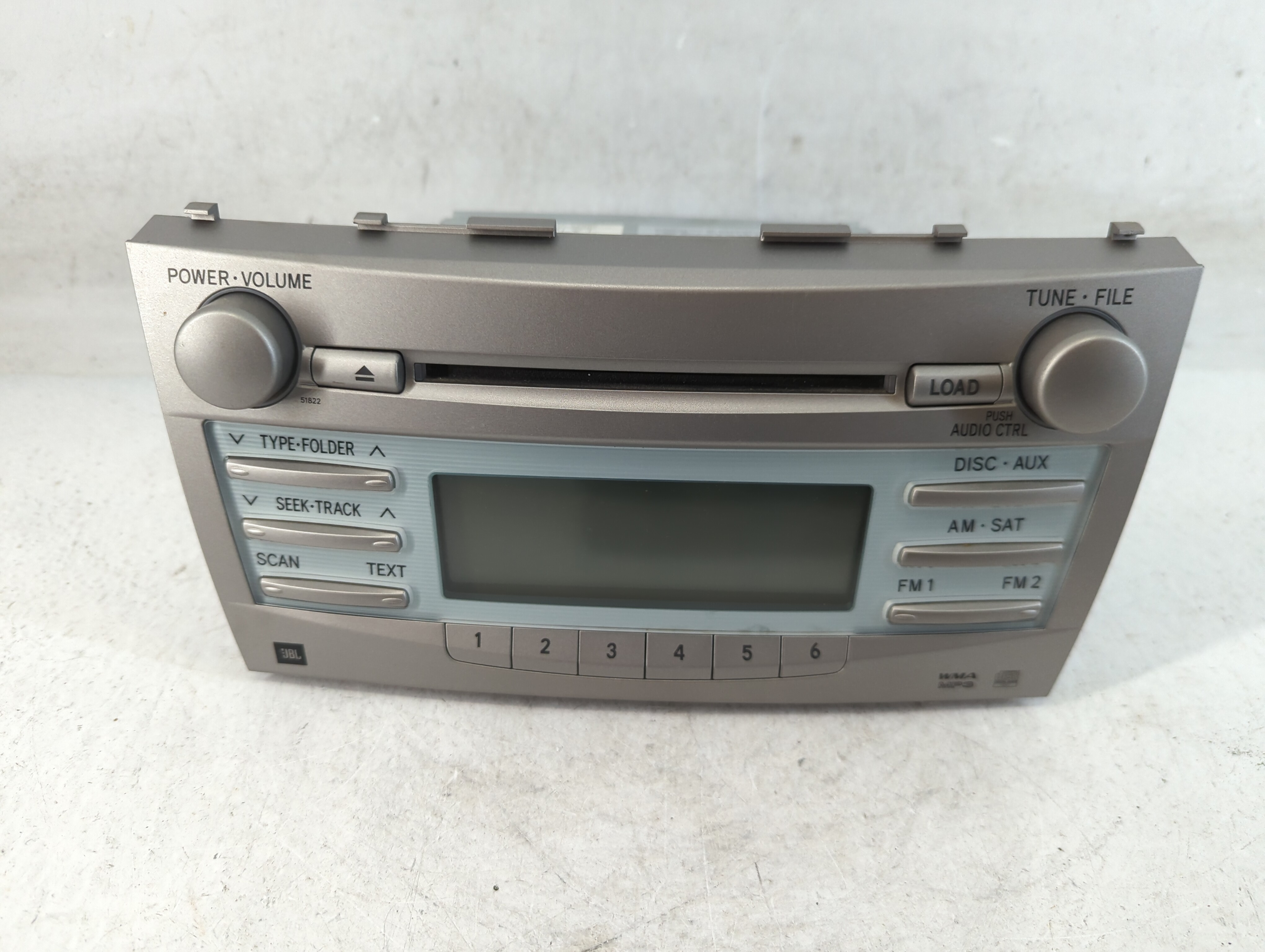 2007-2009 Toyota Camry Am Fm Cd Player Radio Receiver 901892 - Oemusedautoparts1.com