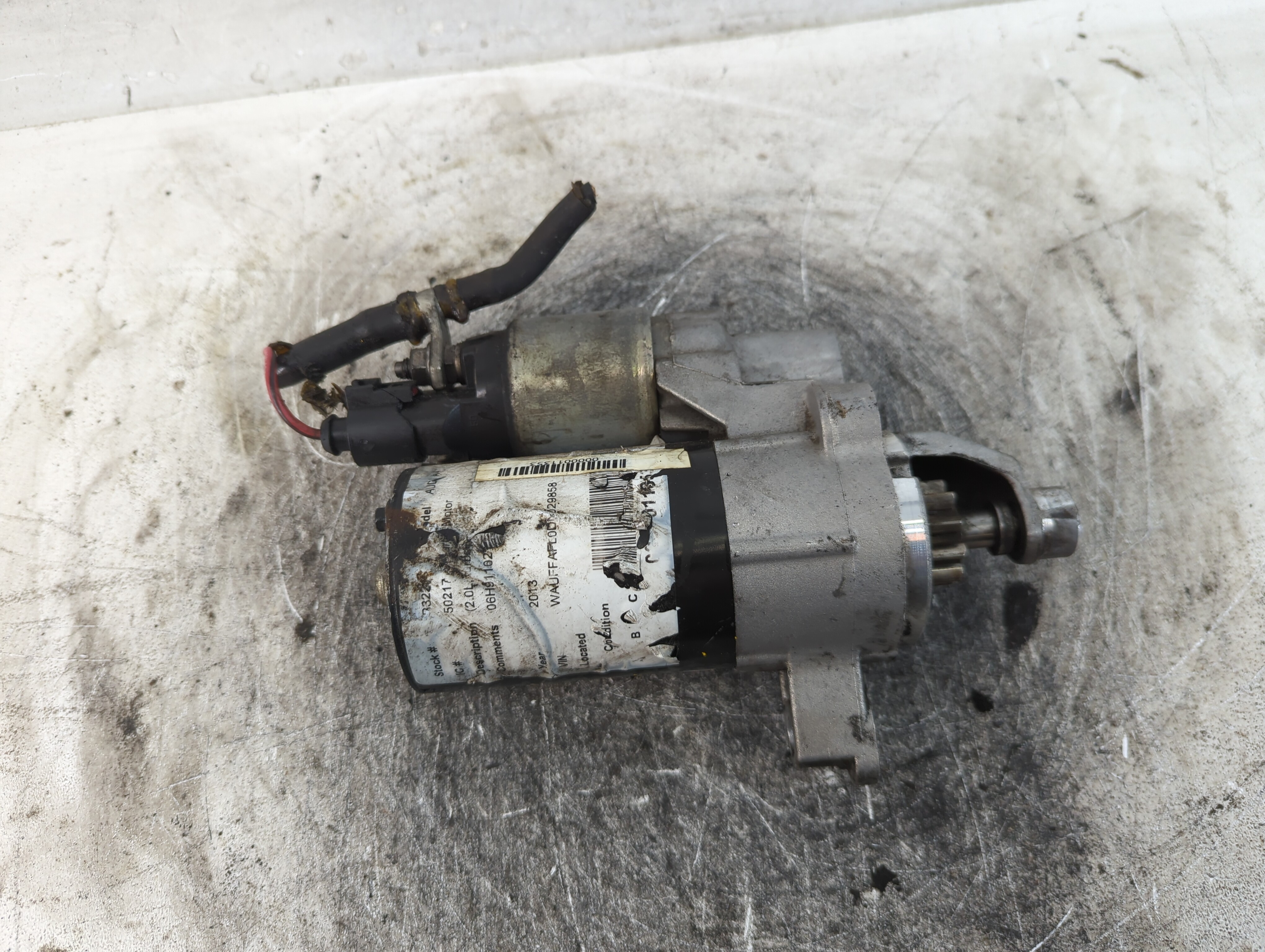 2010-2014 Audi A5 Car Starter Motor Solenoid Oem 901899 - Oemusedautoparts1.com