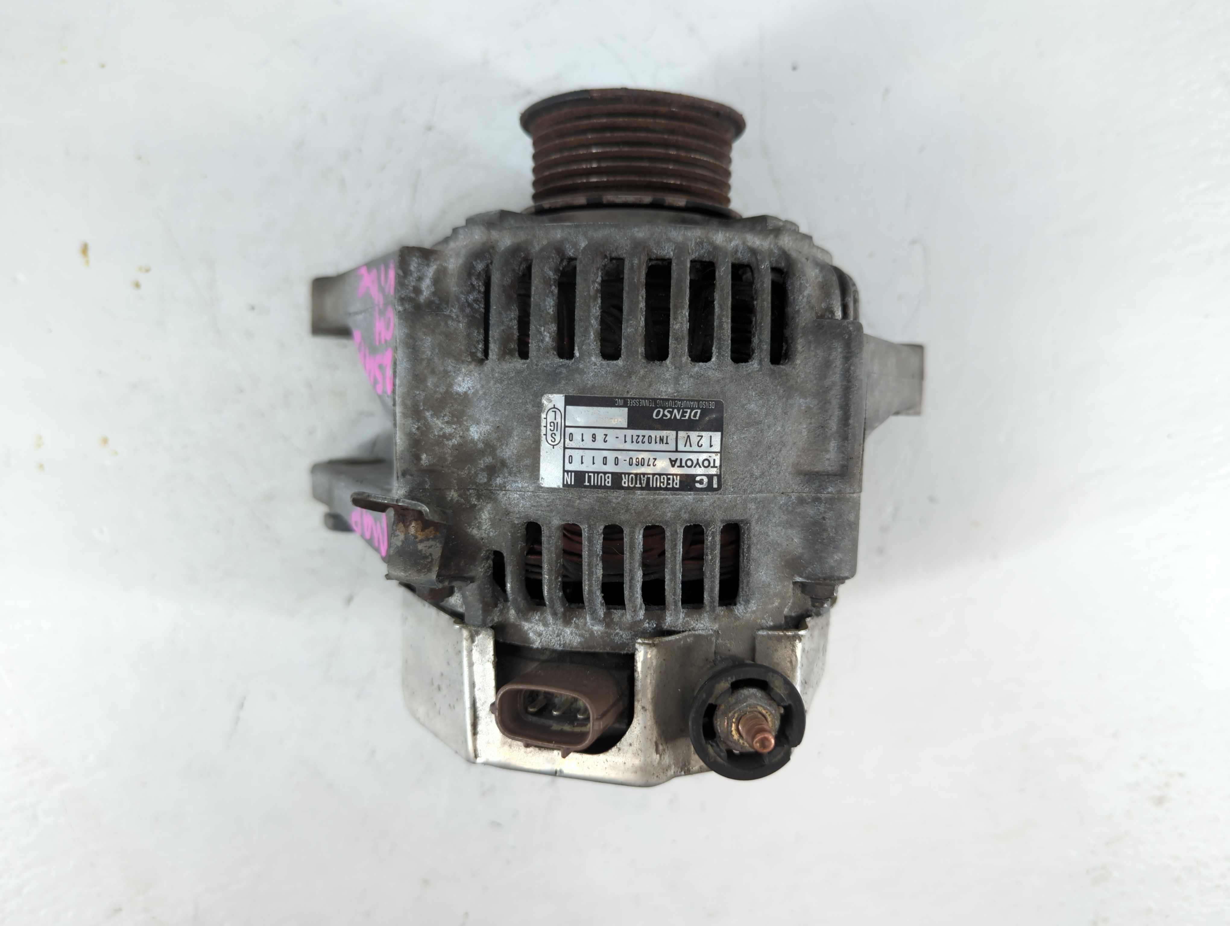2003-2008 Pontiac Vibe Alternator Generator Charging Assembly Engine Oem 901911 - Oemusedautoparts1.com