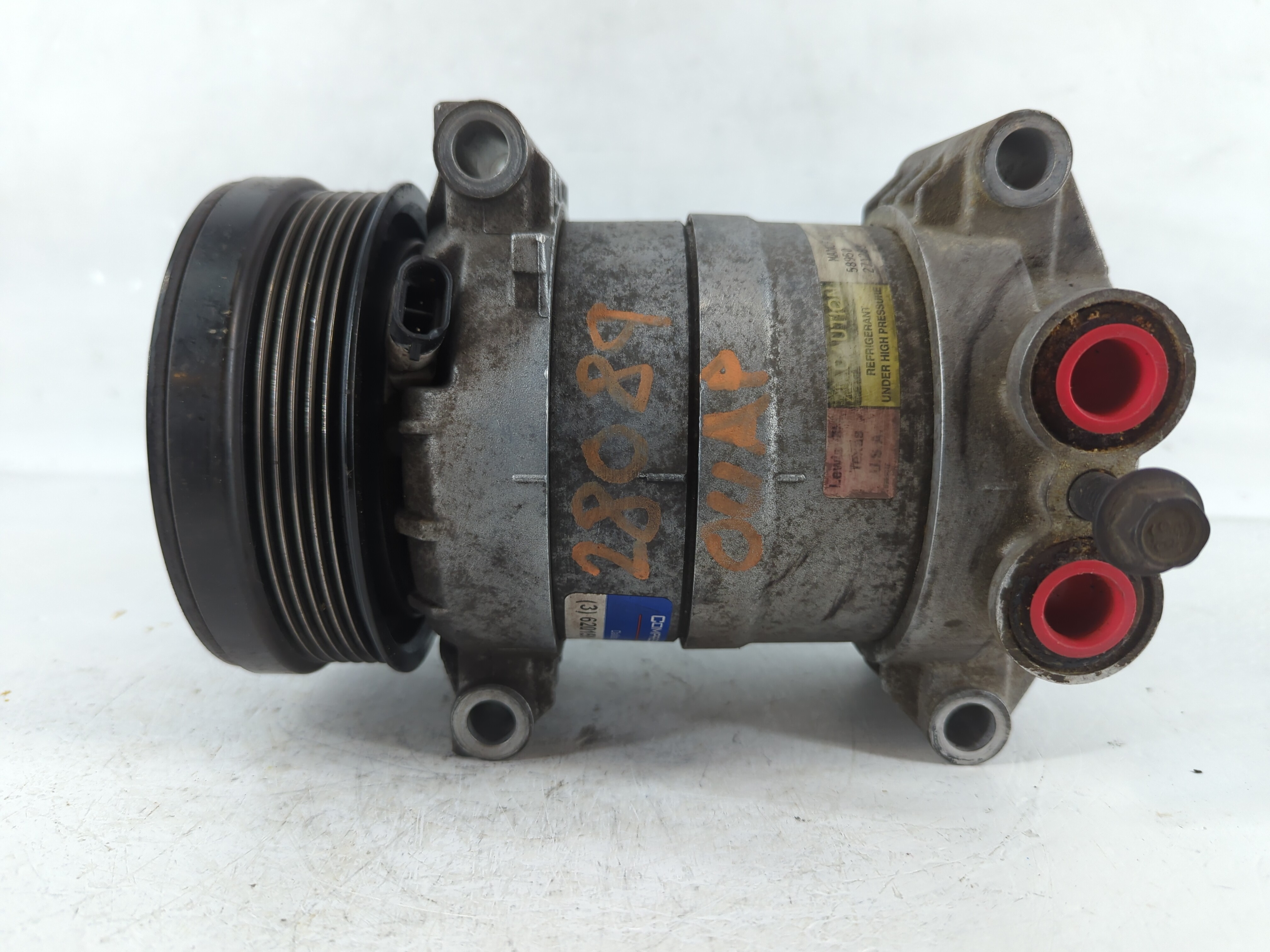 Chevrolet S10 Blazer Air Conditioning A/c Ac Compressor Oem 902462 - Oemusedautoparts1.com