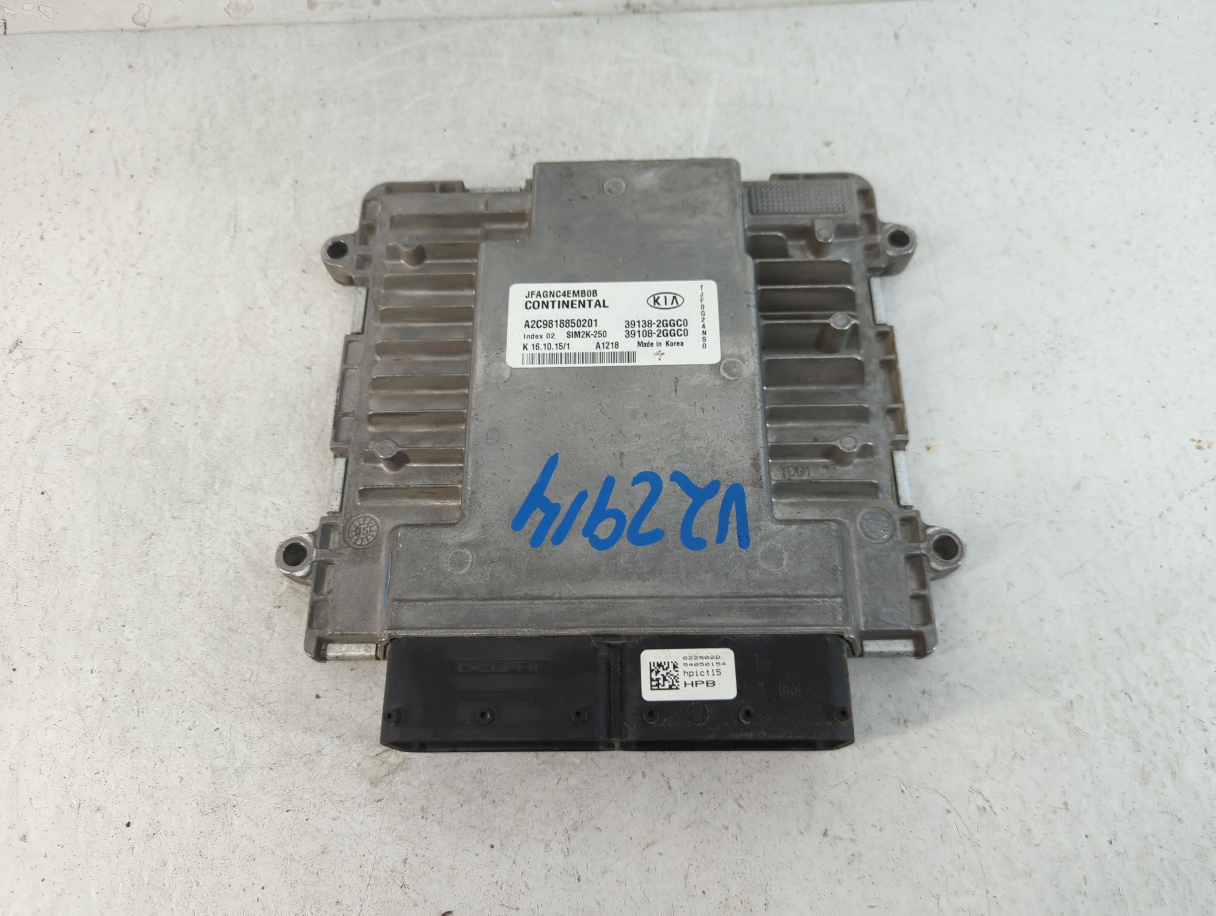 2016-2018 Kia Optima Engine Control Computer Ecu Pcm Ecm Pcu Oem 902574 - Oemusedautoparts1.com