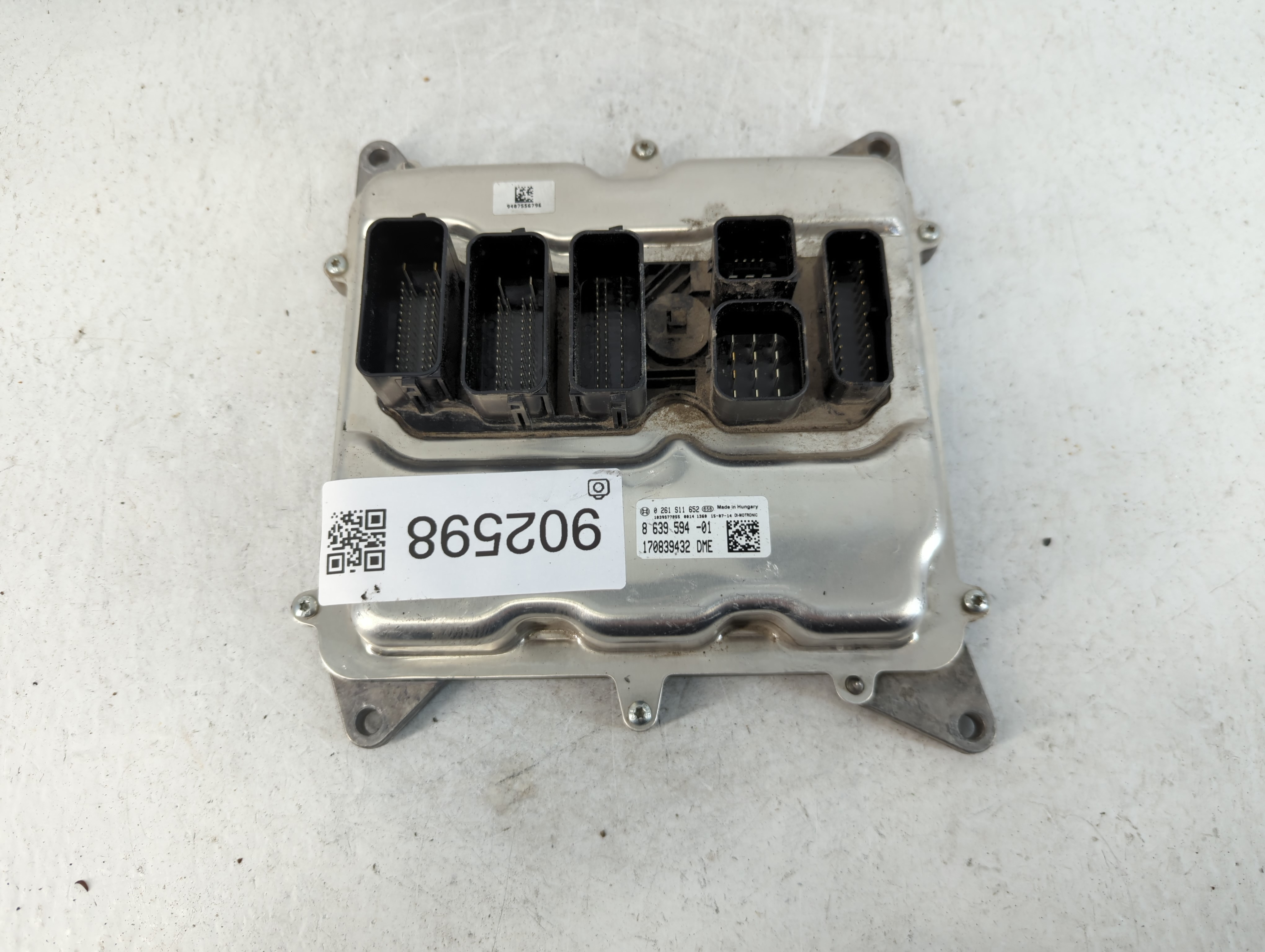 2014-2016 Bmw 428i Engine Control Computer Ecu Pcm Ecm Pcu Oem 902598 - Oemusedautoparts1.com