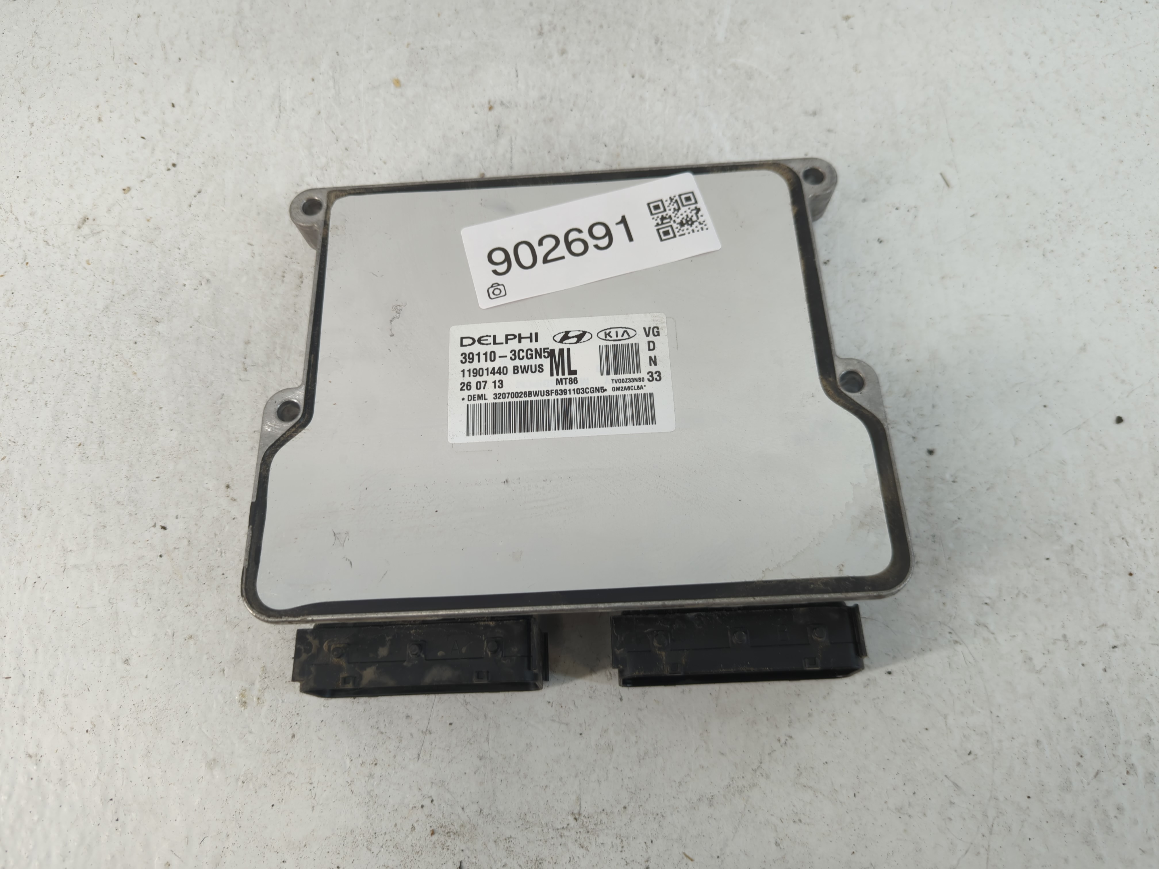2014-2016 Kia Cadenza Engine Control Computer Ecu Pcm Ecm Pcu Oem 902691 - Oemusedautoparts1.com
