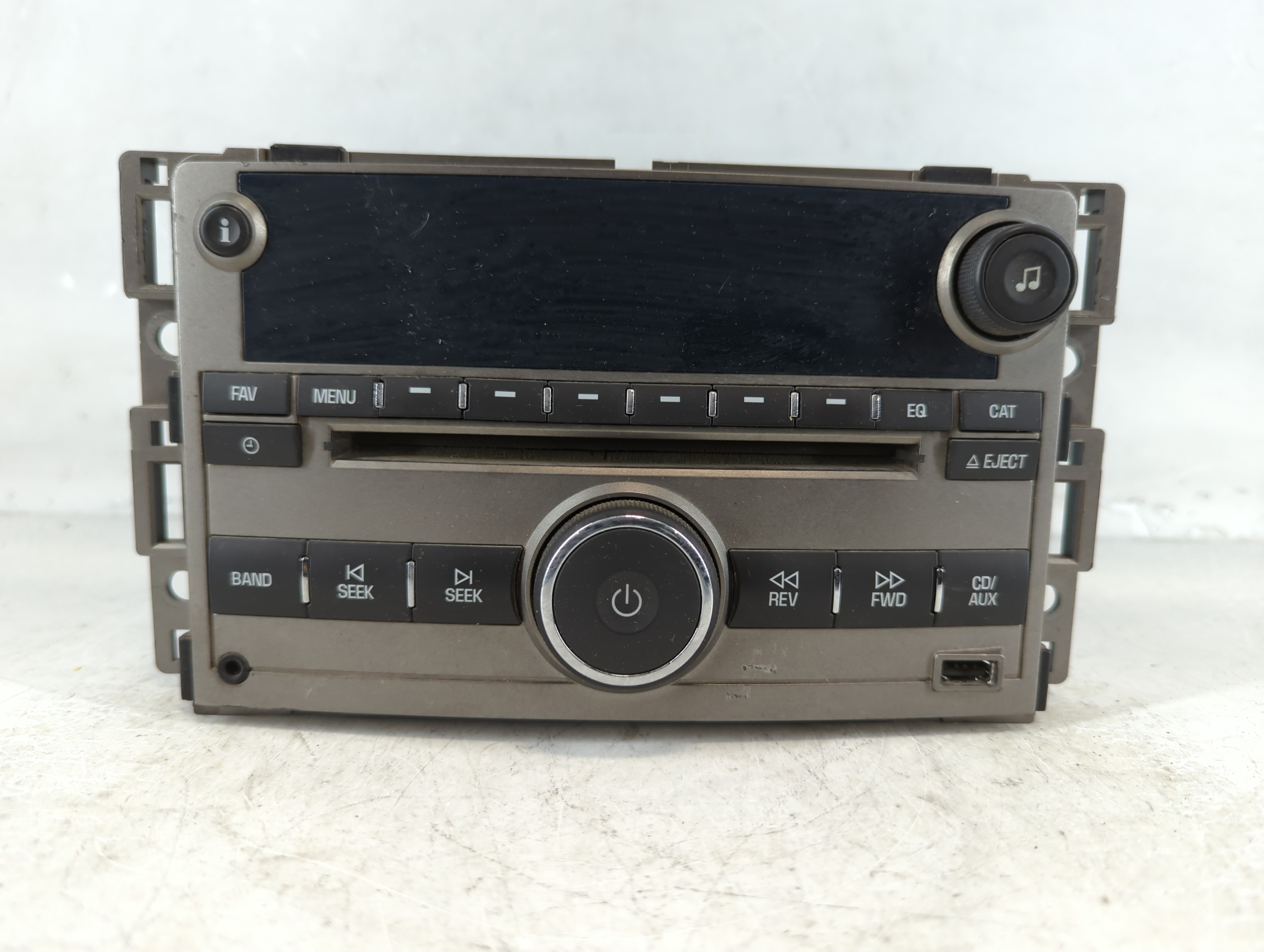 2009-2012 Chevrolet Malibu Am Fm Cd Player Radio Receiver 902751 - Oemusedautoparts1.com