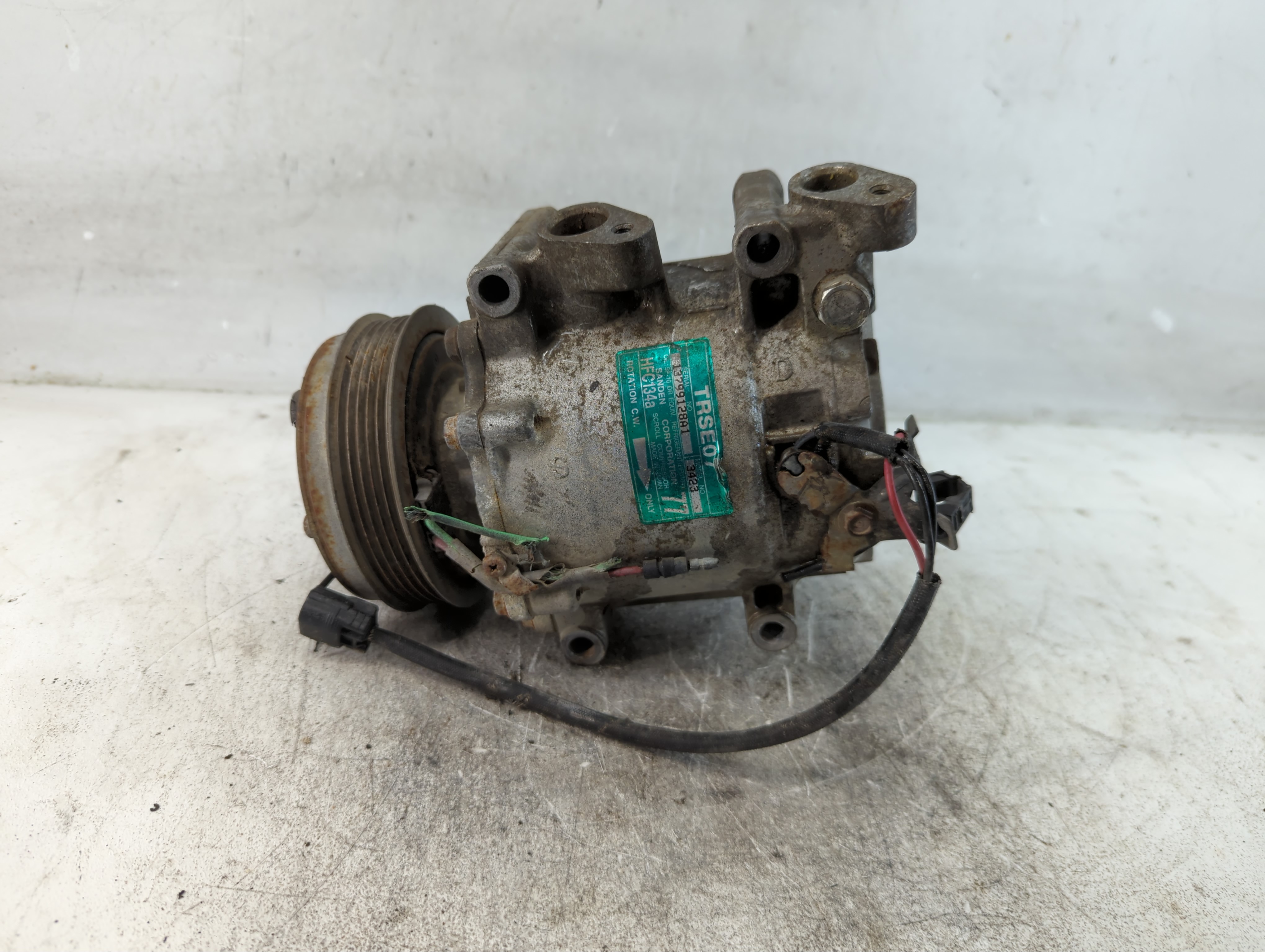 Picture of 2009-2010 Honda Fit Air Conditioning A/c Ac Compressor Oem 902855