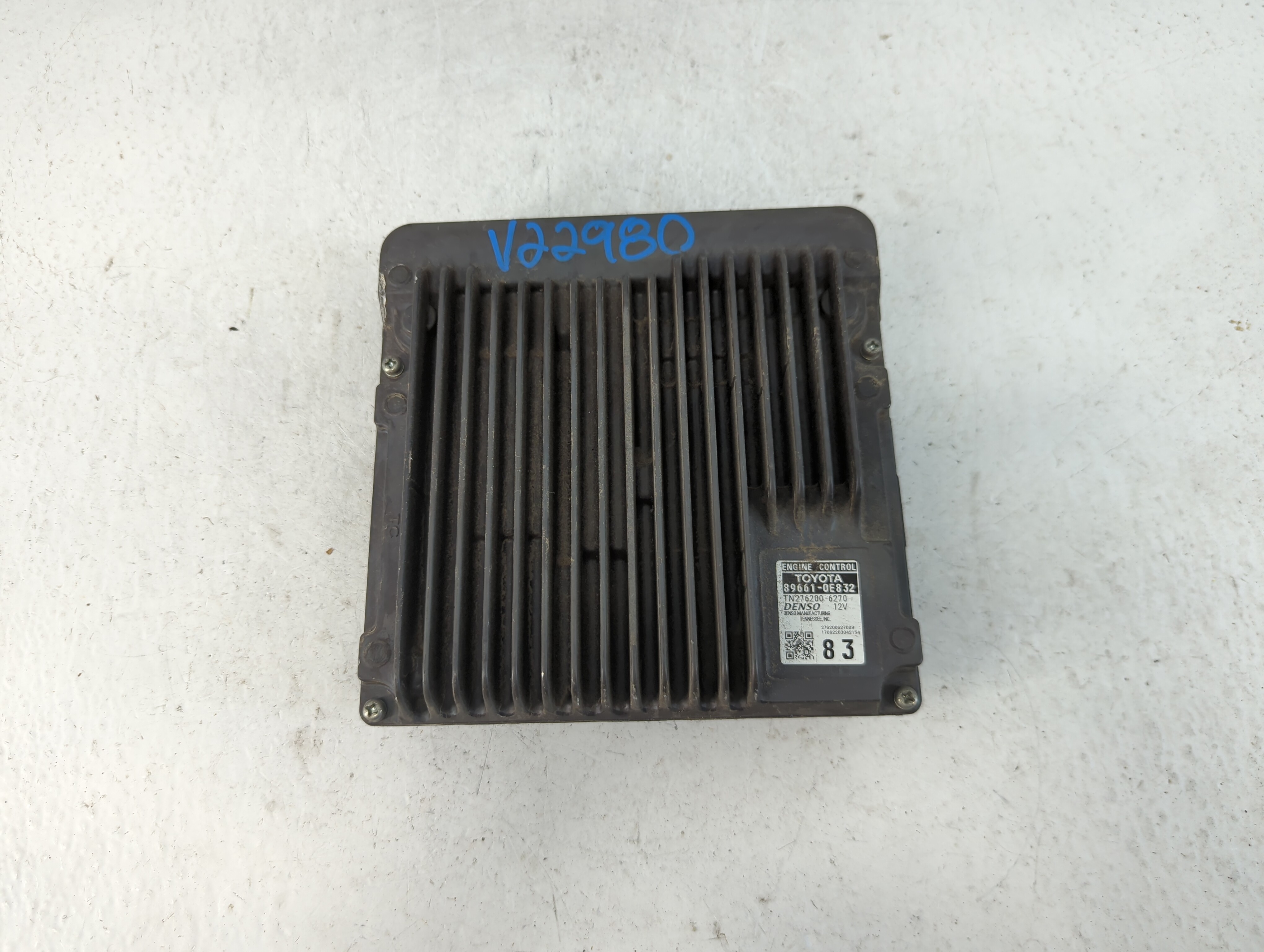 2017-2018 Toyota Highlander Engine Control Computer Ecu Pcm Ecm Pcu Oem 904106 - Oemusedautoparts1.com