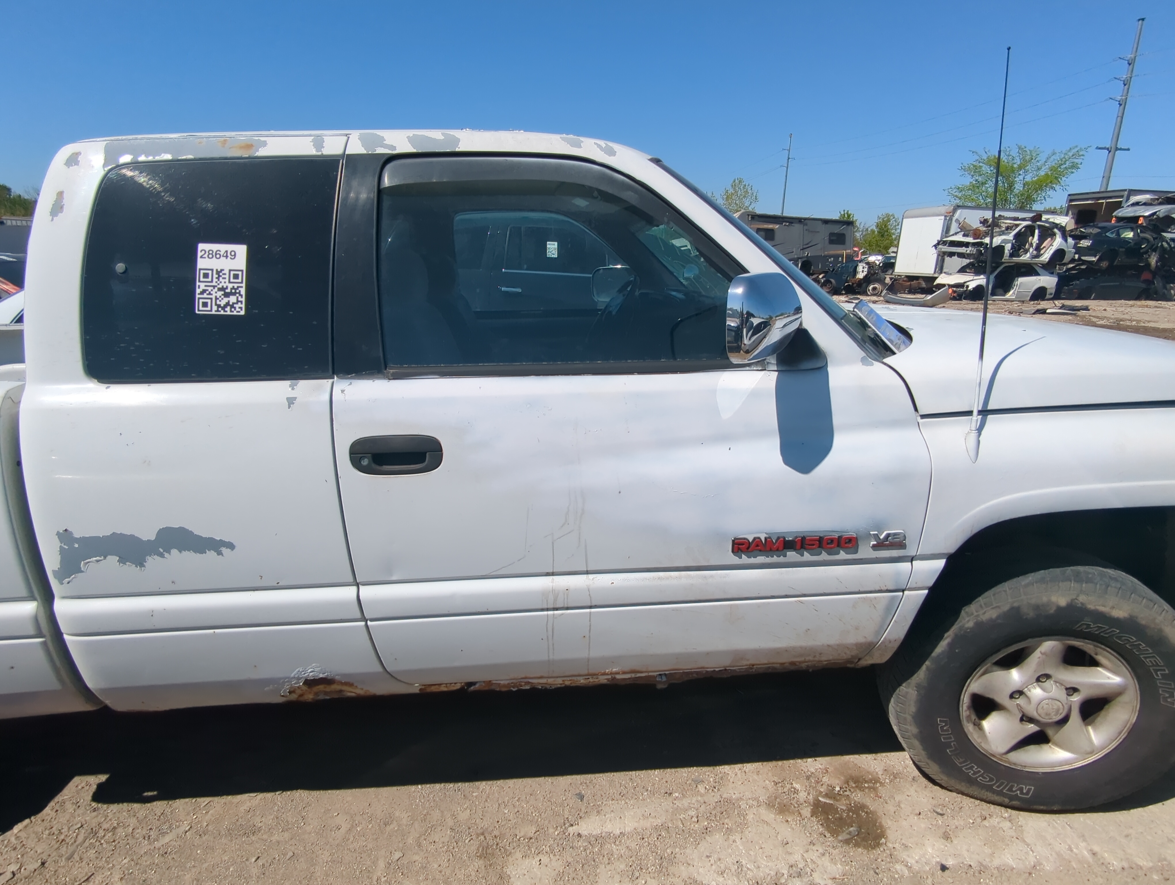 Picture of 1994-2001 Dodge Ram 1500 Passenger Front Door Oem 904236