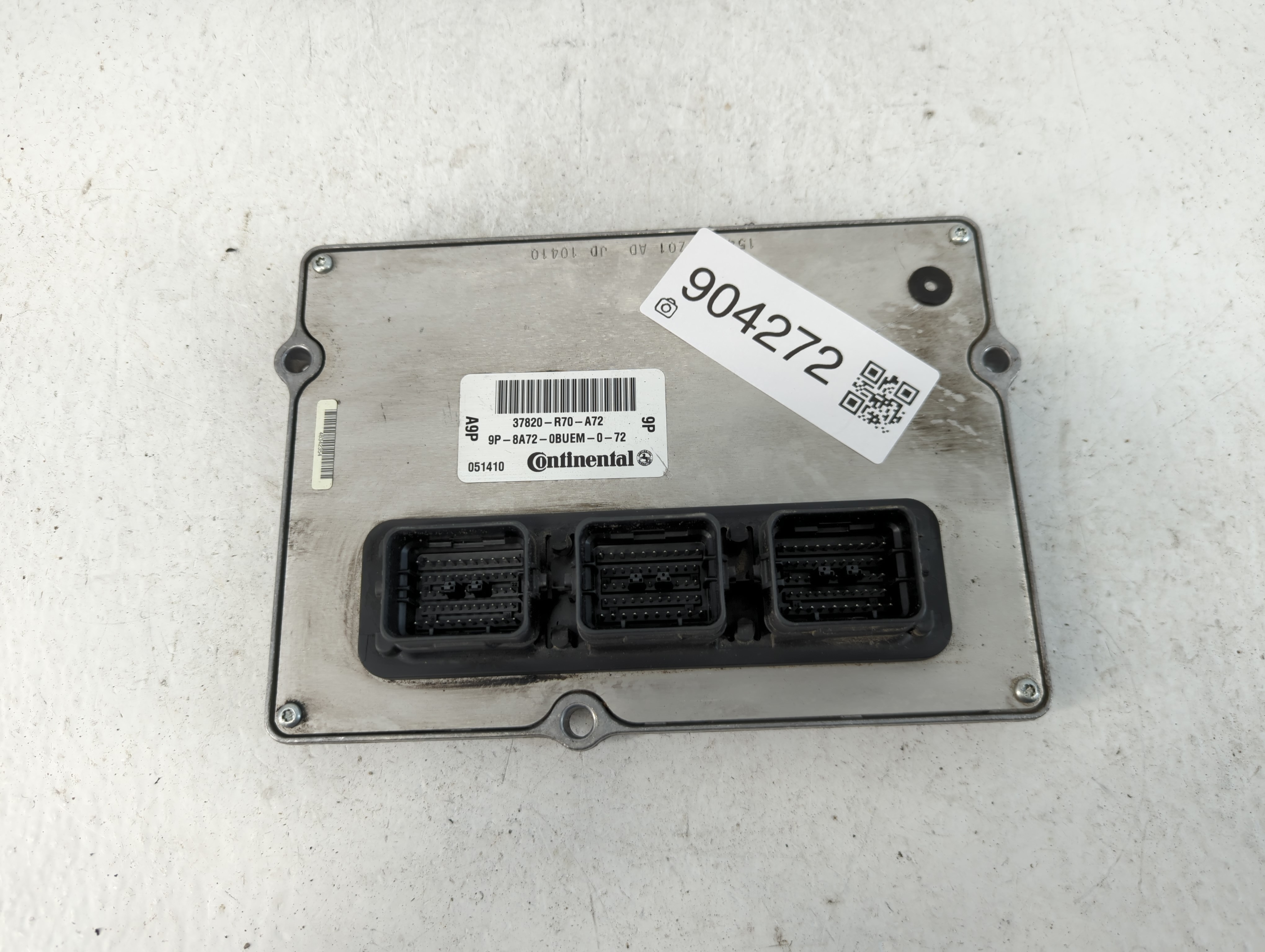2010-2010 Honda Accord Engine Control Computer Ecu Pcm Ecm Pcu Oem 904272 - Oemusedautoparts1.com