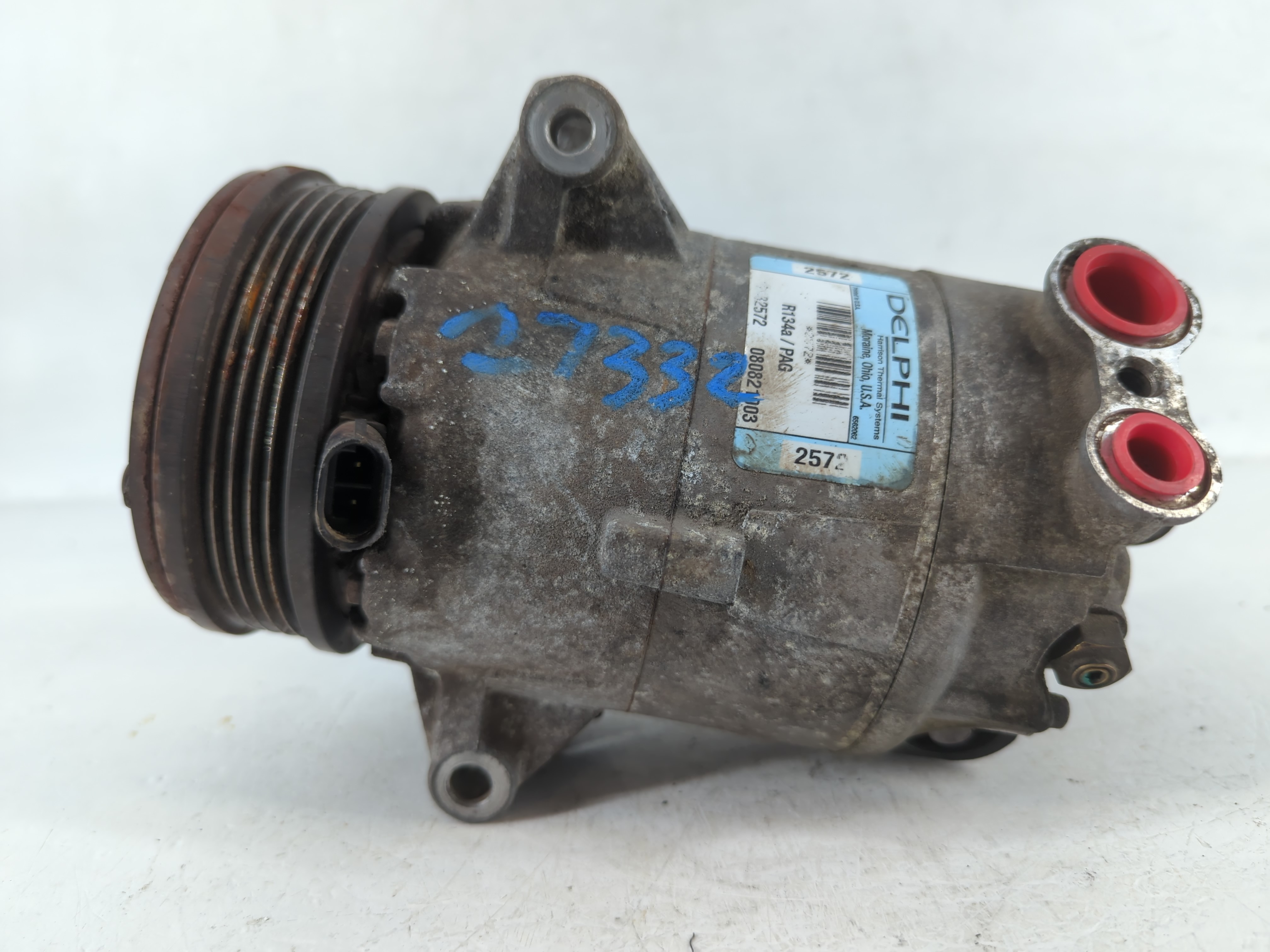 2003-2005 Saturn Ion Air Conditioning A/c Ac Compressor Oem 904920 - Oemusedautoparts1.com