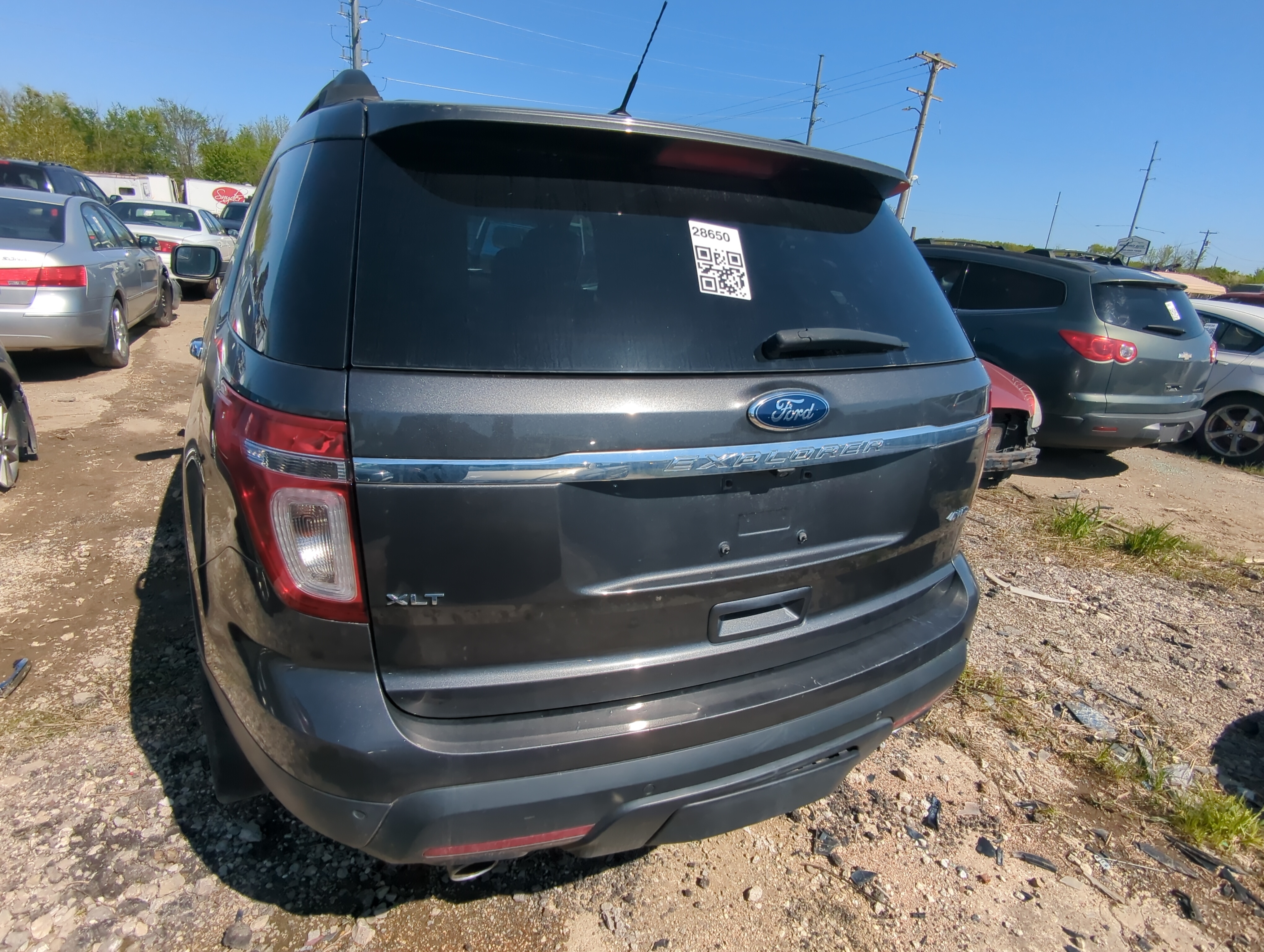 2011-2015 Ford Explorer Trunk/decklid/hatch/tailgate Oem 905369 - Oemusedautoparts1.com