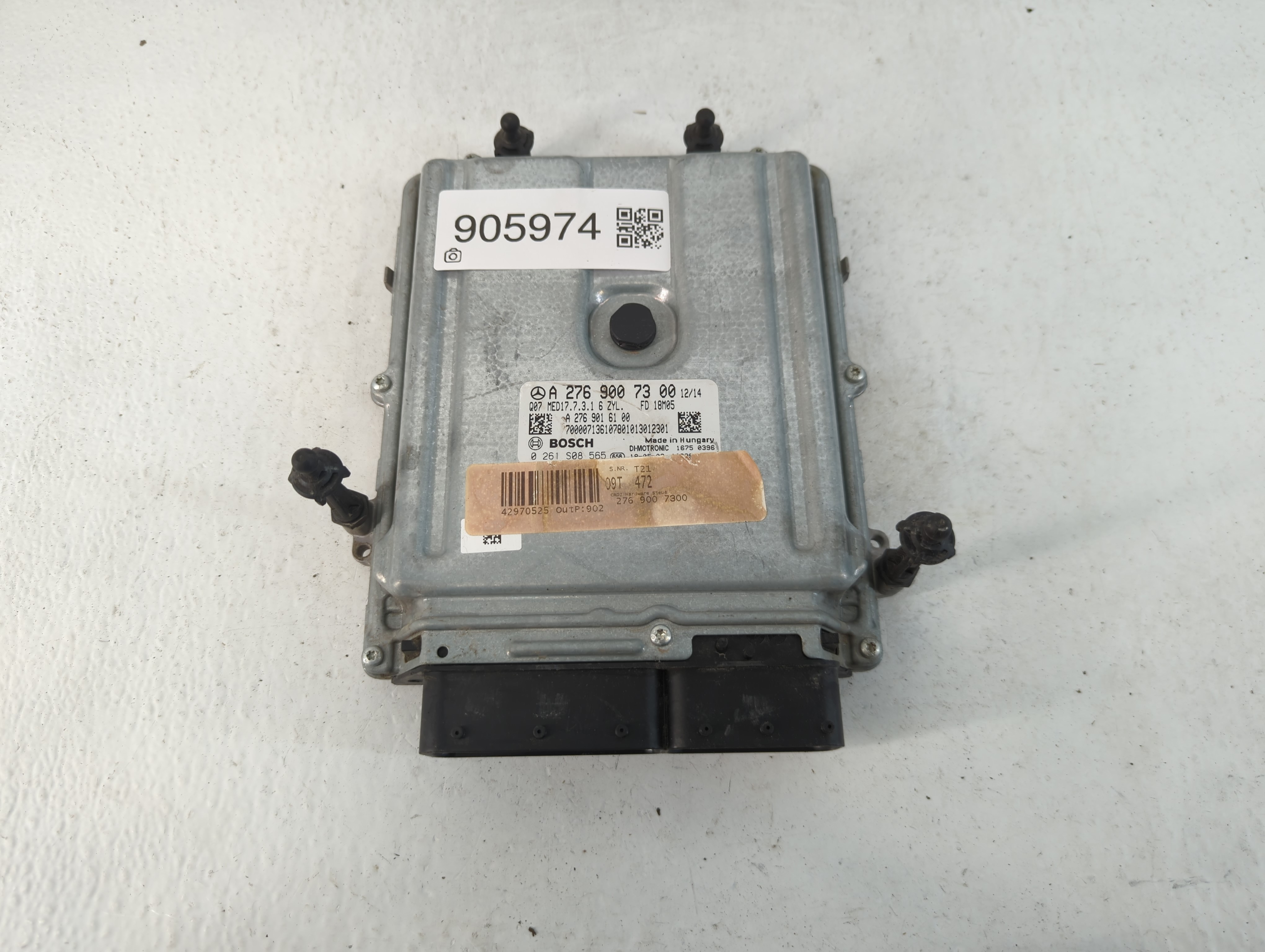 2017 Mercedes-benz Gls450 Engine Control Computer Ecu Pcm Ecm Pcu Oem 905974 - Oemusedautoparts1.com
