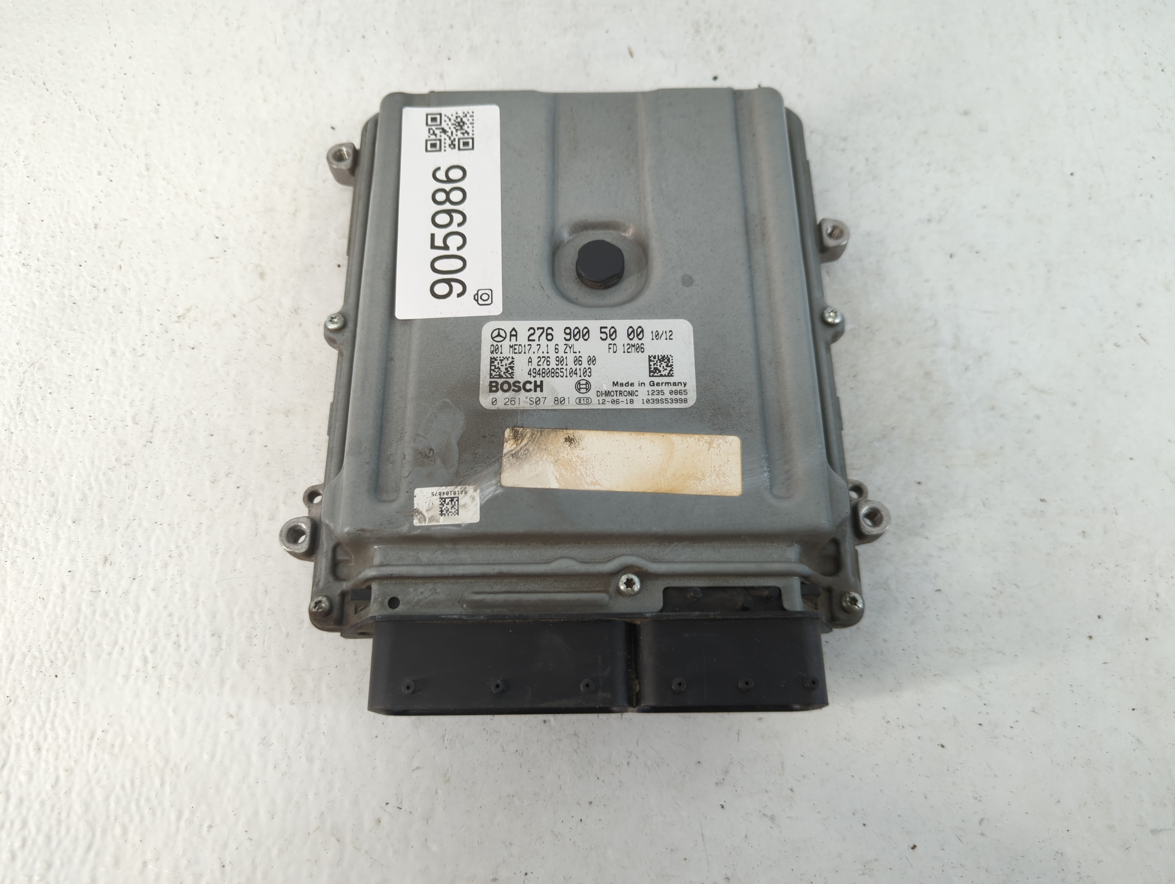 2012-2012 Mercedes-benz C350 Engine Control Computer Ecu Pcm Ecm Pcu Oem 905986 - Oemusedautoparts1.com