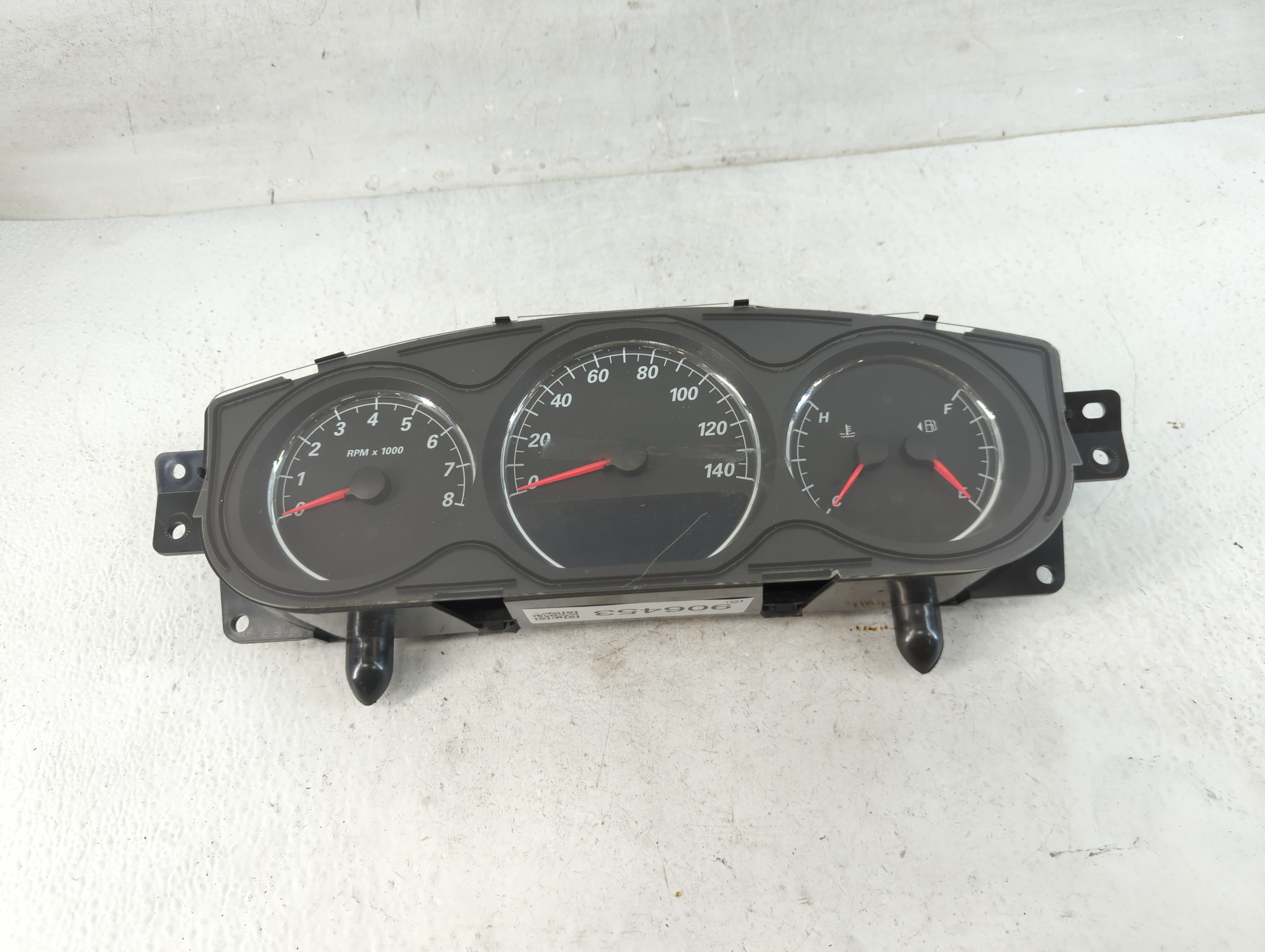 2008-2008 Buick Lucerne Speedometer Instrument Cluster Gauges 906453 - Oemusedautoparts1.com