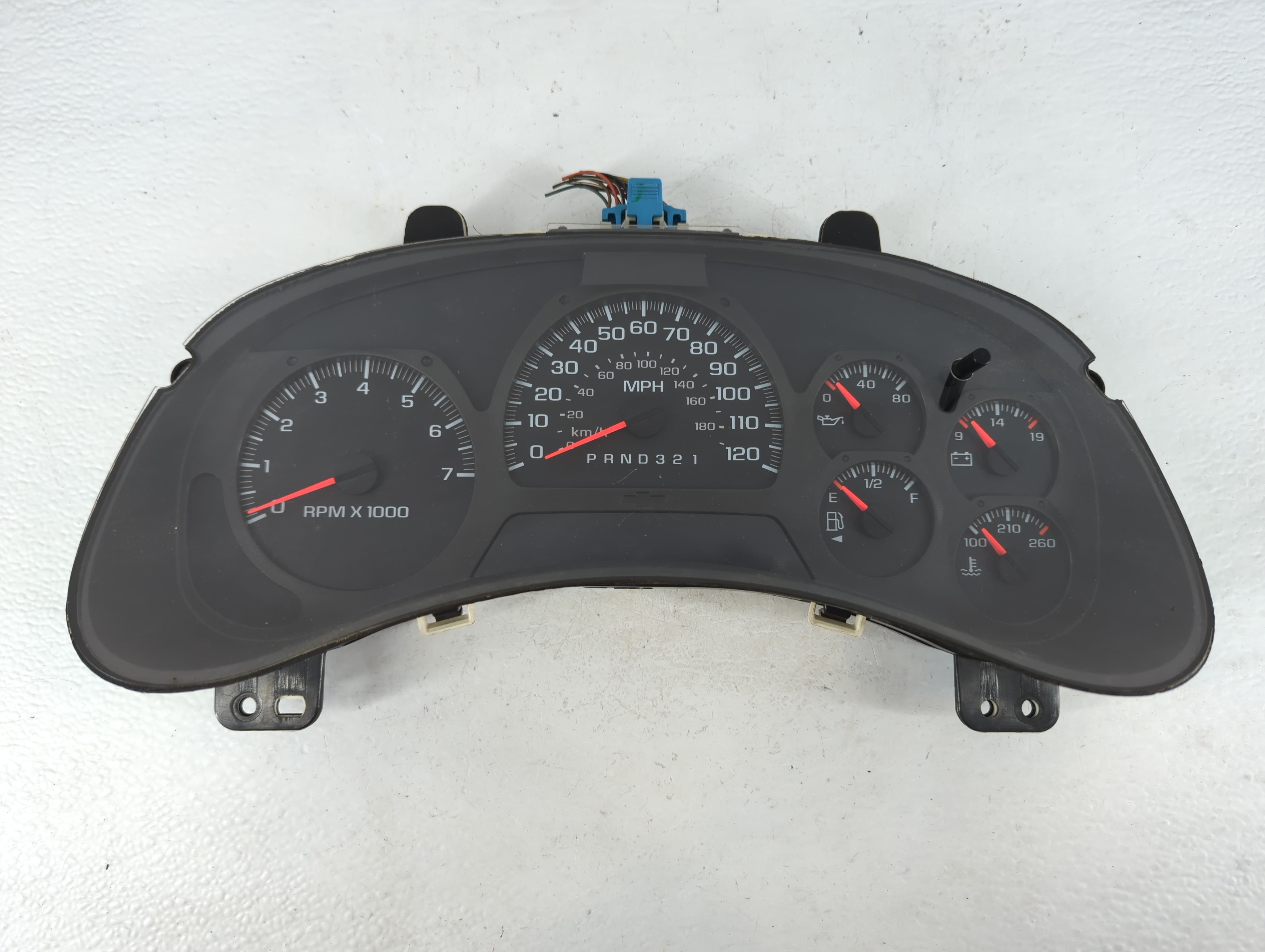 2006-2009 Chevrolet Trailblazer Speedometer Instrument Cluster Gauges 906571 - Oemusedautoparts1.com