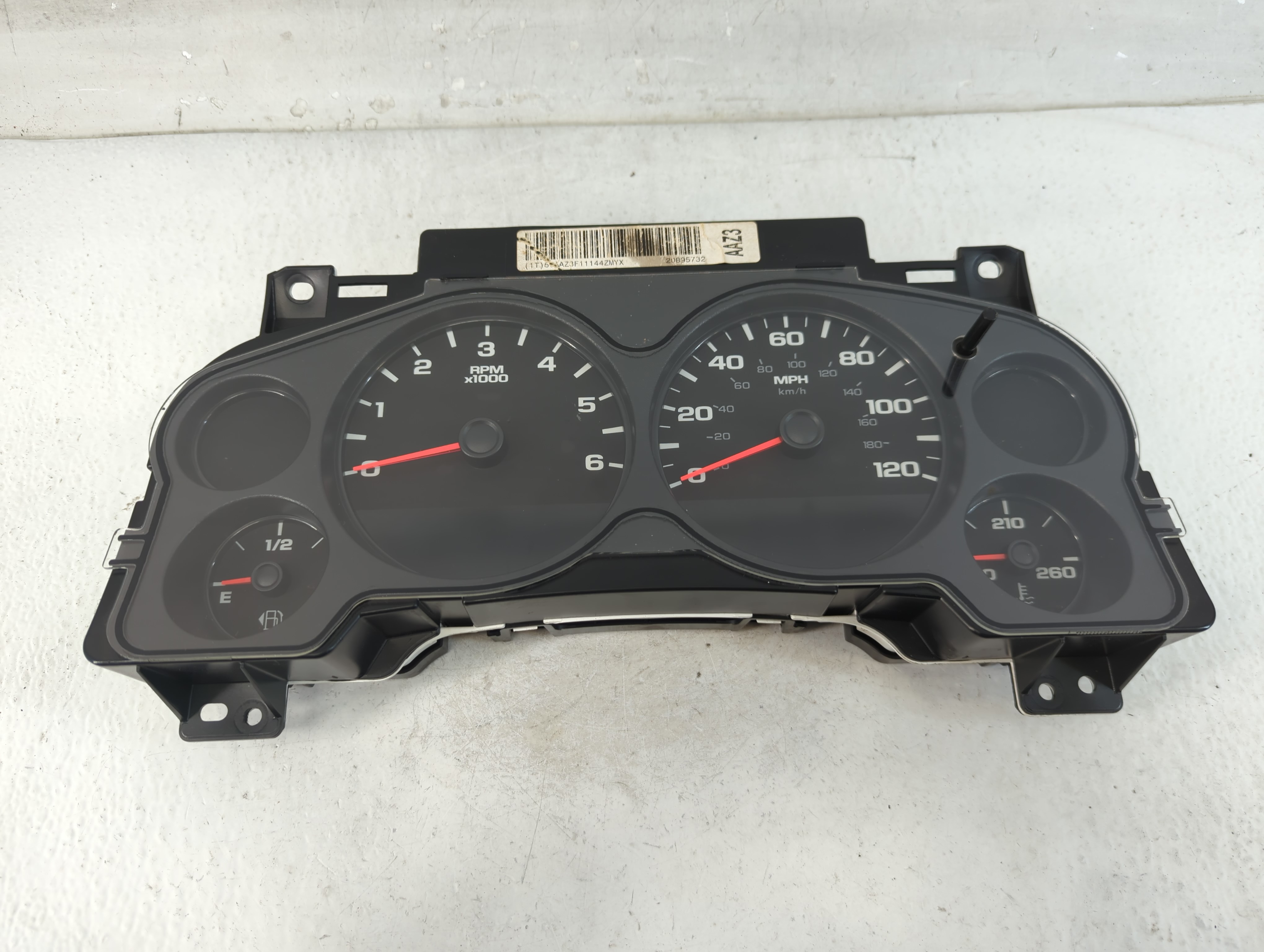 2011-2011 Chevrolet Silverado 1500 Speedometer Instrument Cluster Gauges 906681 - Oemusedautoparts1.com