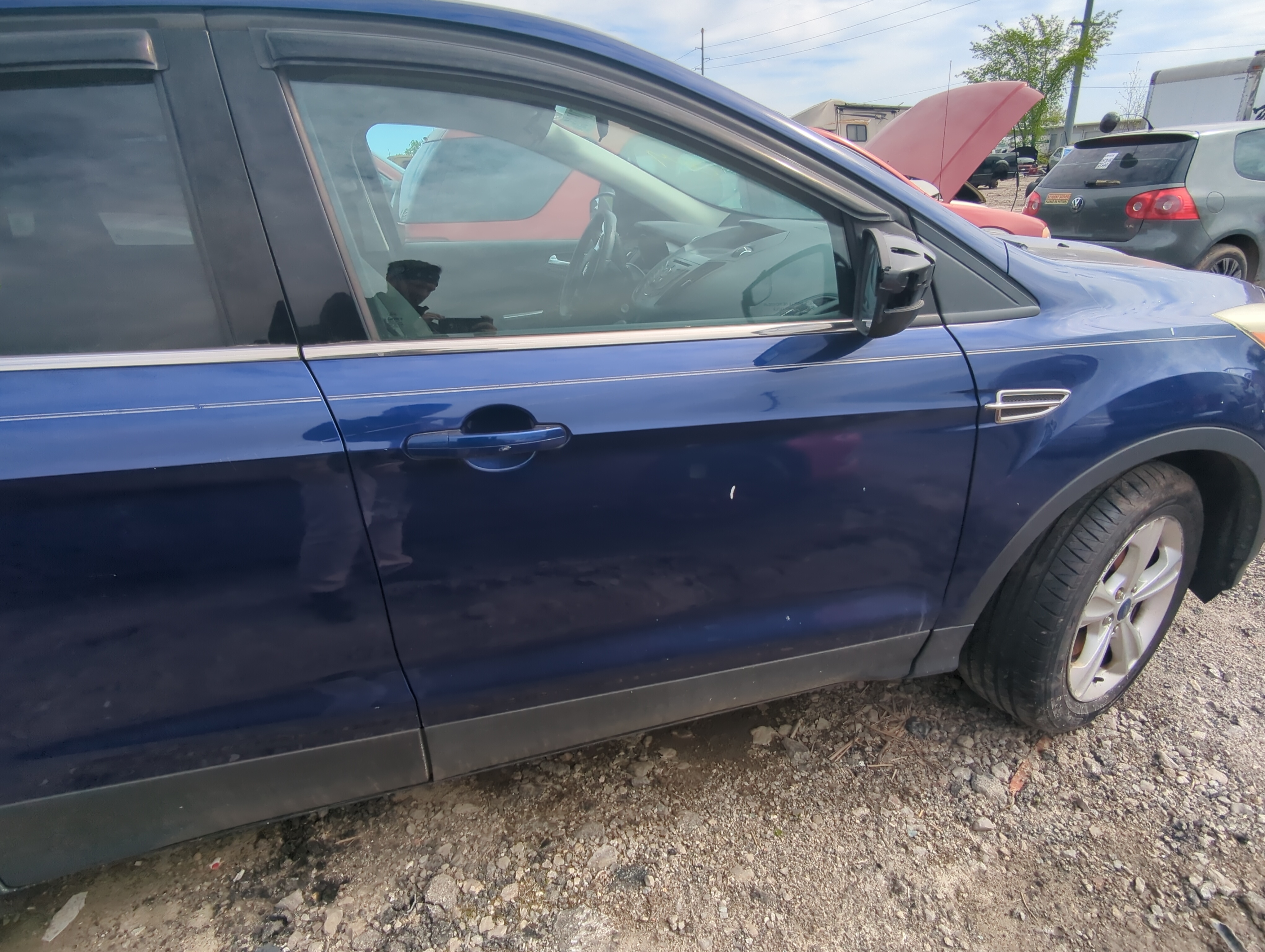 2013-2019 Ford Escape Passenger Front Door Oem 907412 - Oemusedautoparts1.com