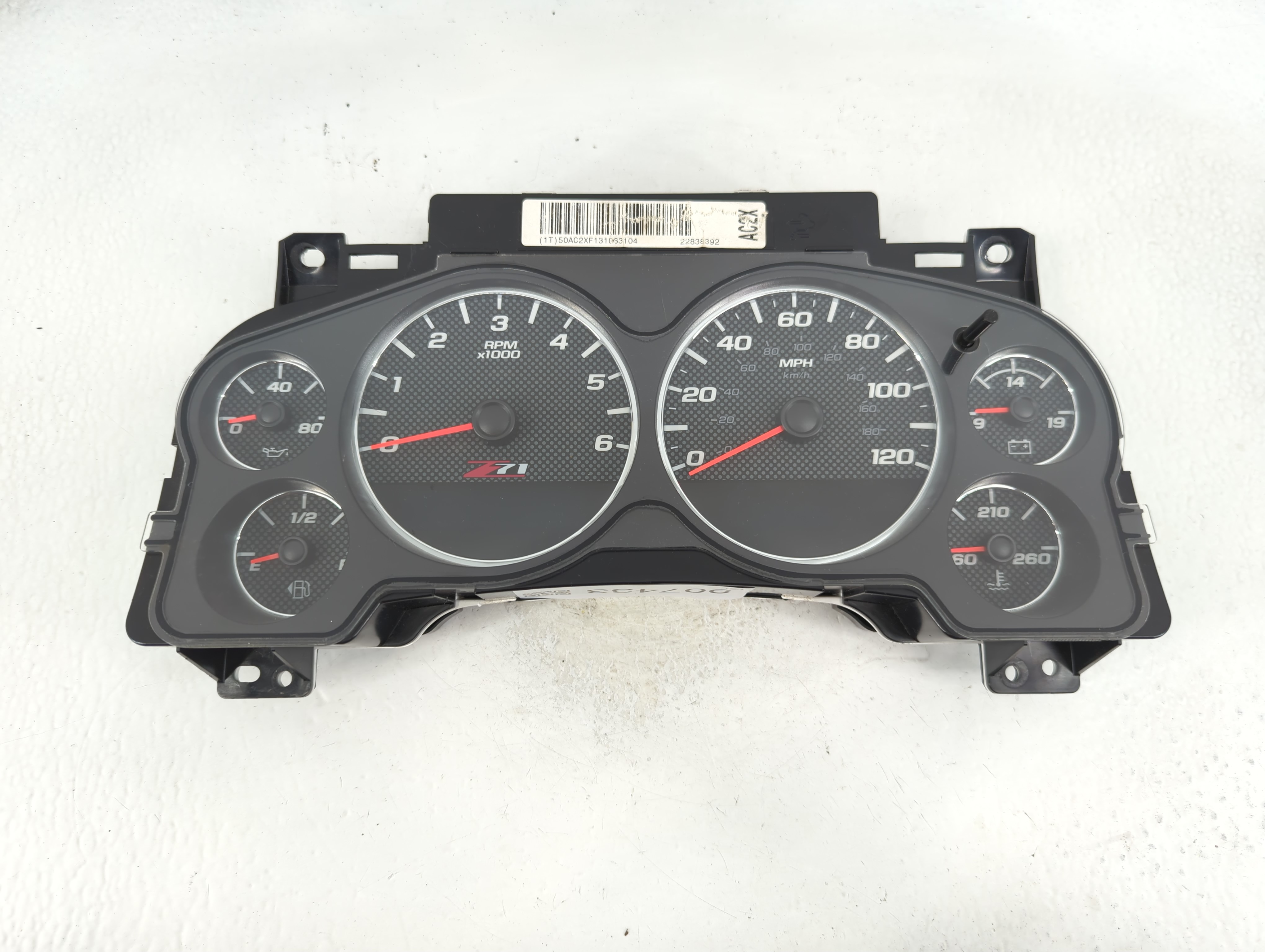 Picture of 2009-2013 Chevrolet Silverado 1500 Speedometer Instrument Cluster Gauges 907433