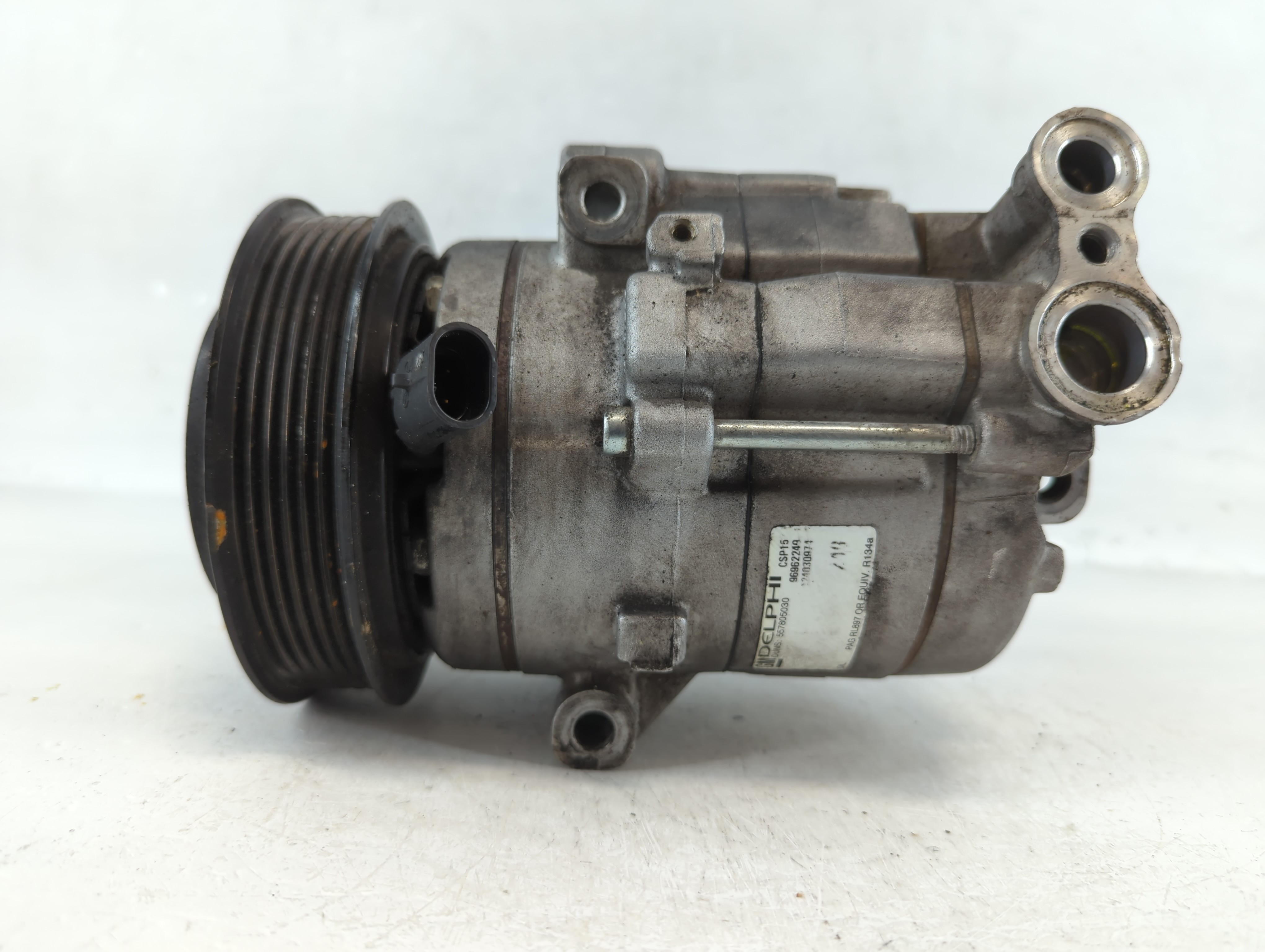 2012-2012 Chevrolet Sonic Air Conditioning A/c Ac Compressor Oem 907718 - Oemusedautoparts1.com