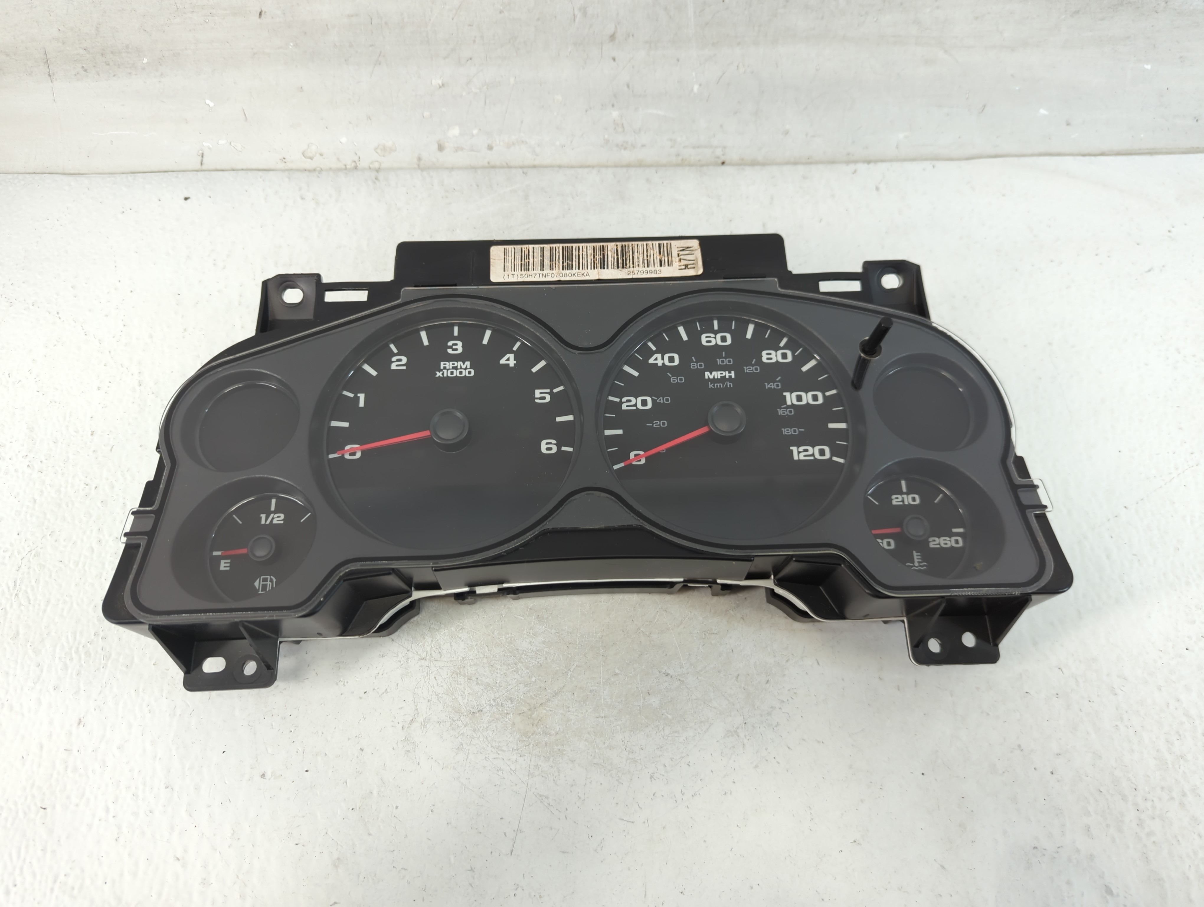 2007-2010 Chevrolet Silverado 1500 Speedometer Instrument Cluster Gauges 907760 - Oemusedautoparts1.com