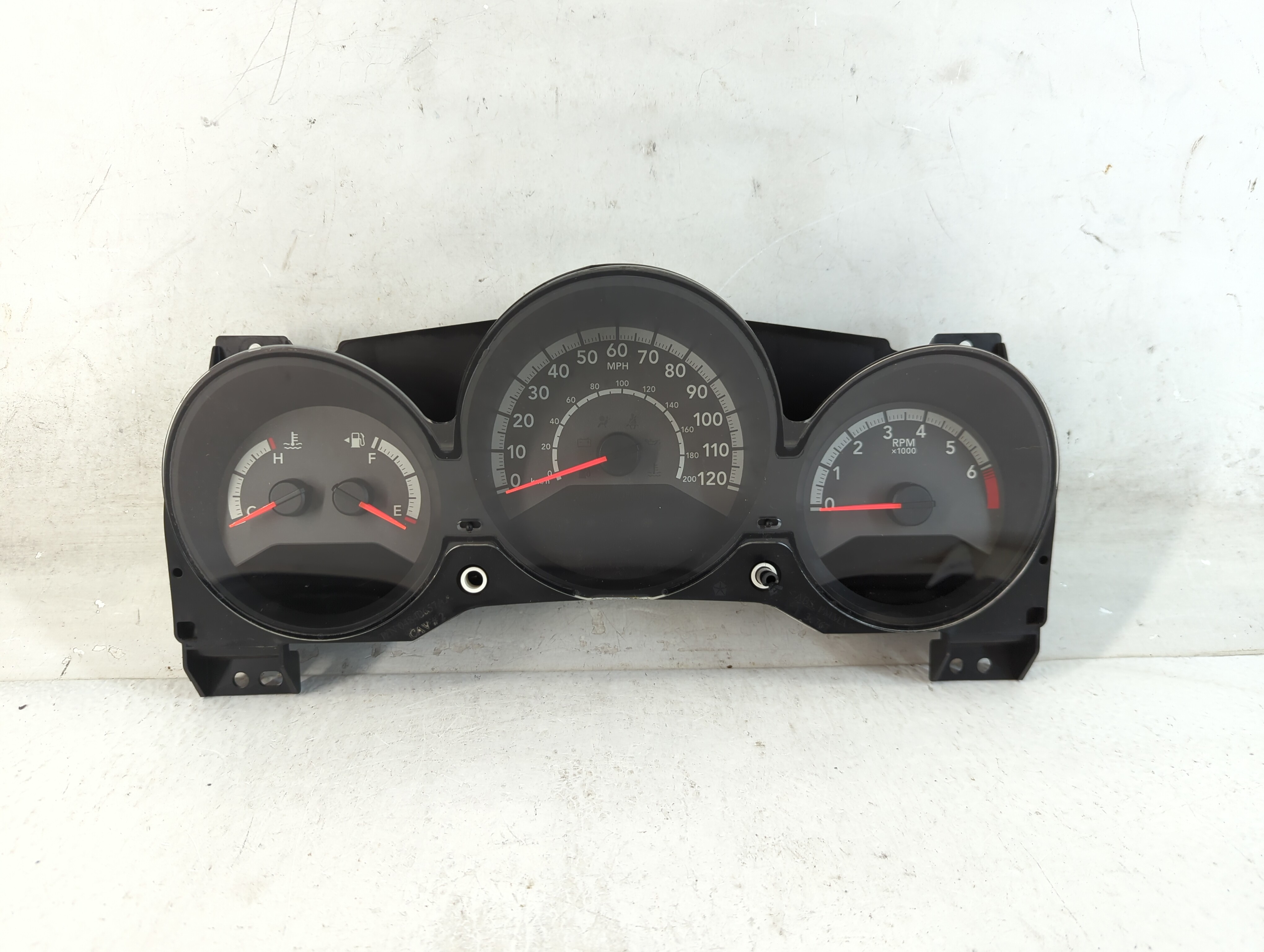 2010-2010 Dodge Avenger Speedometer Instrument Cluster Gauges P05172731ad 907791 - Oemusedautoparts1.com