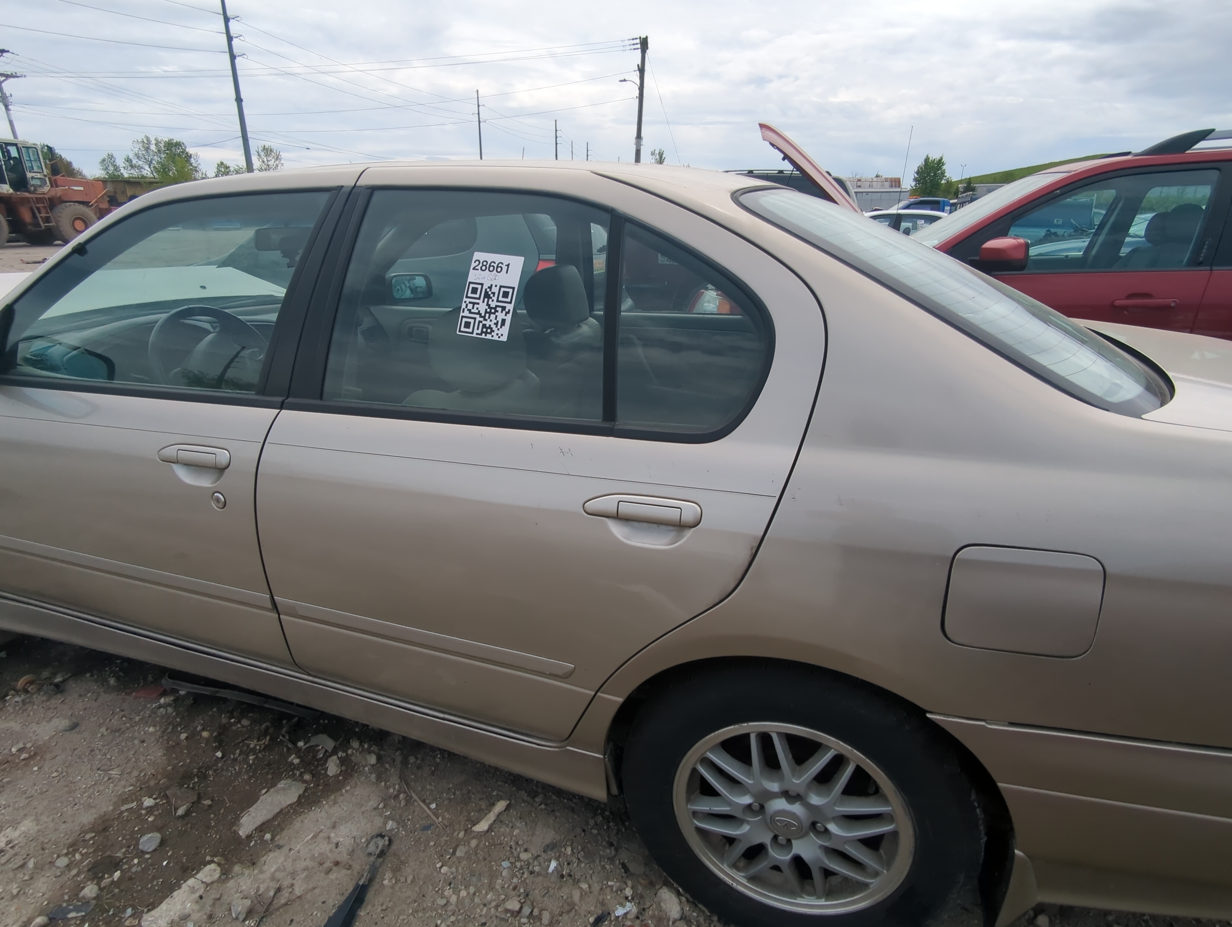 Picture of 1999-2002 Infiniti G20 Driver Rear Door Oem 907959