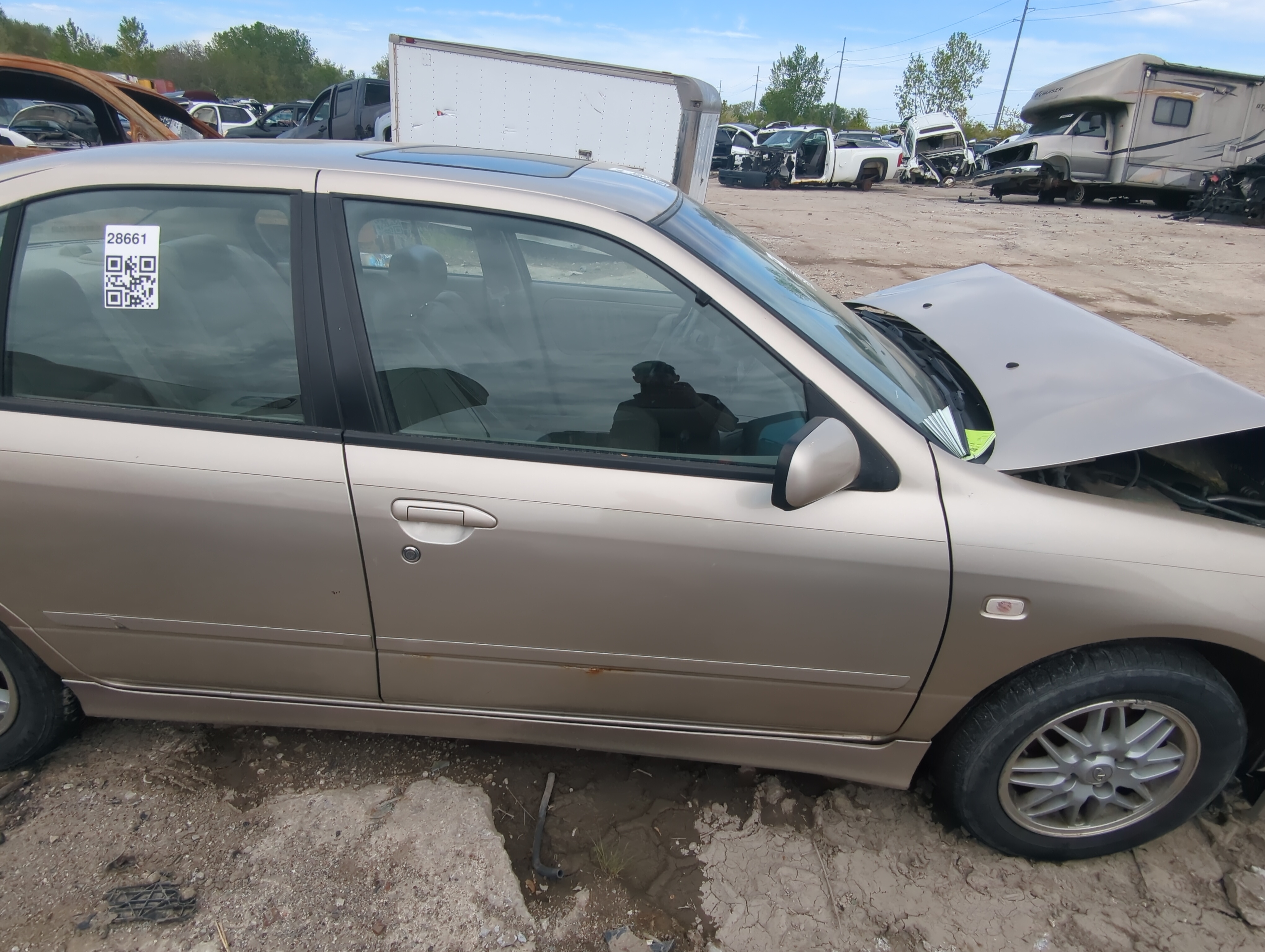 Picture of 1999-2002 Infiniti G20 Passenger Front Door Oem 907963