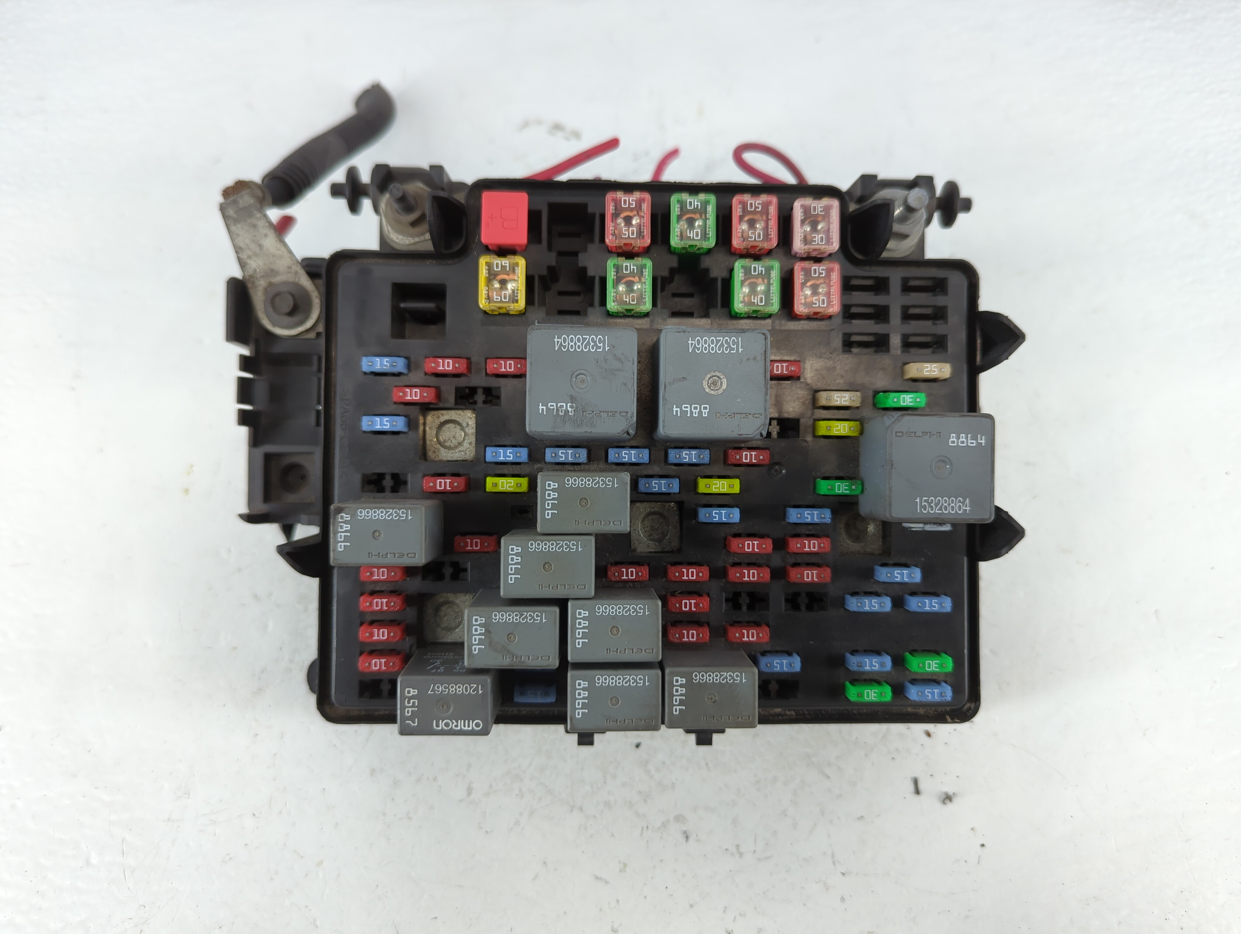 2003-2005 Gmc Sierra 1500 Fusebox Fuse Box Relay Module 15115615-02 908474 - Oemusedautoparts1.com