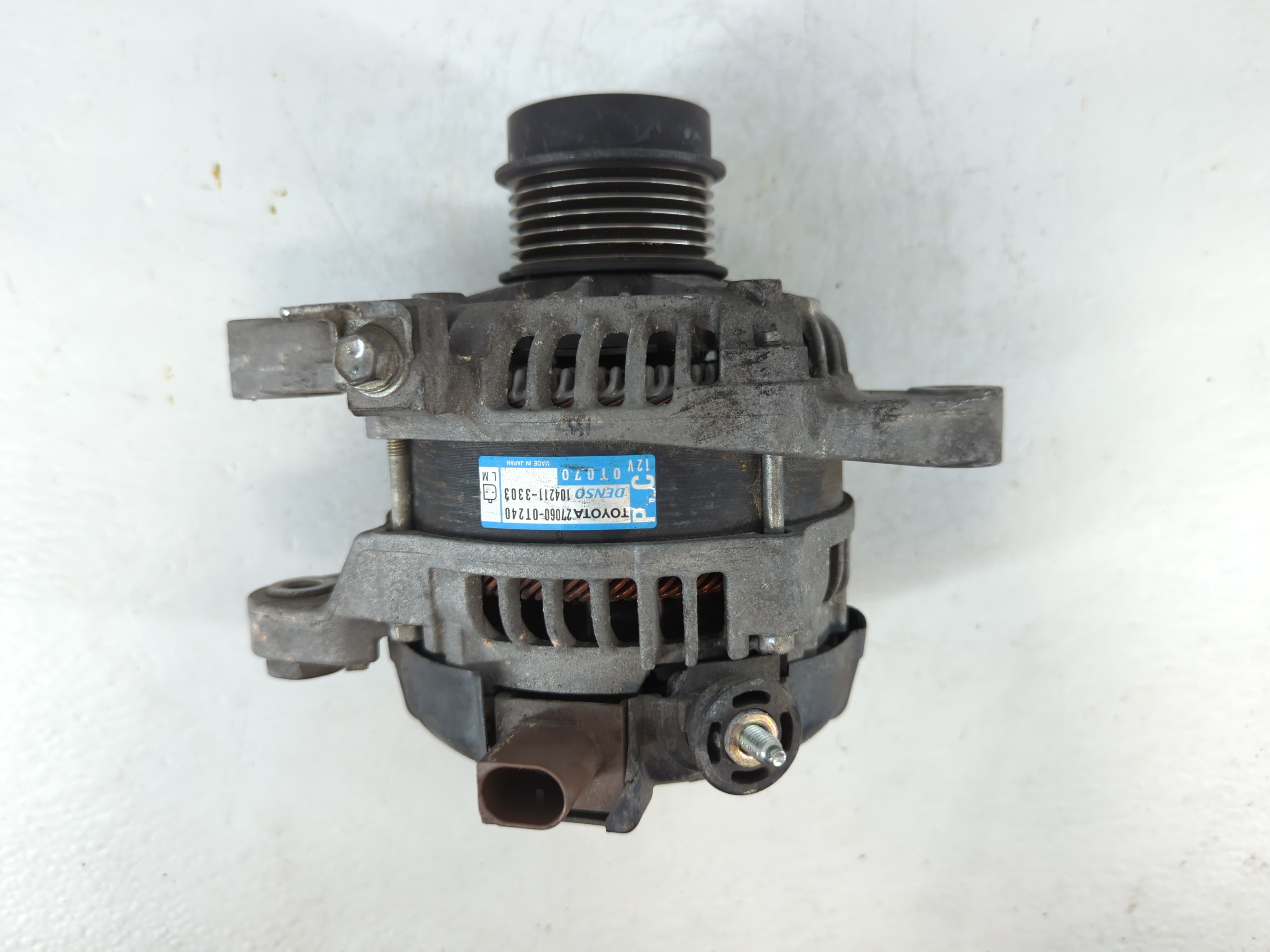 2014 Toyota Corolla Alternator Generator Charging Assembly Engine Oem 908602 - Oemusedautoparts1.com