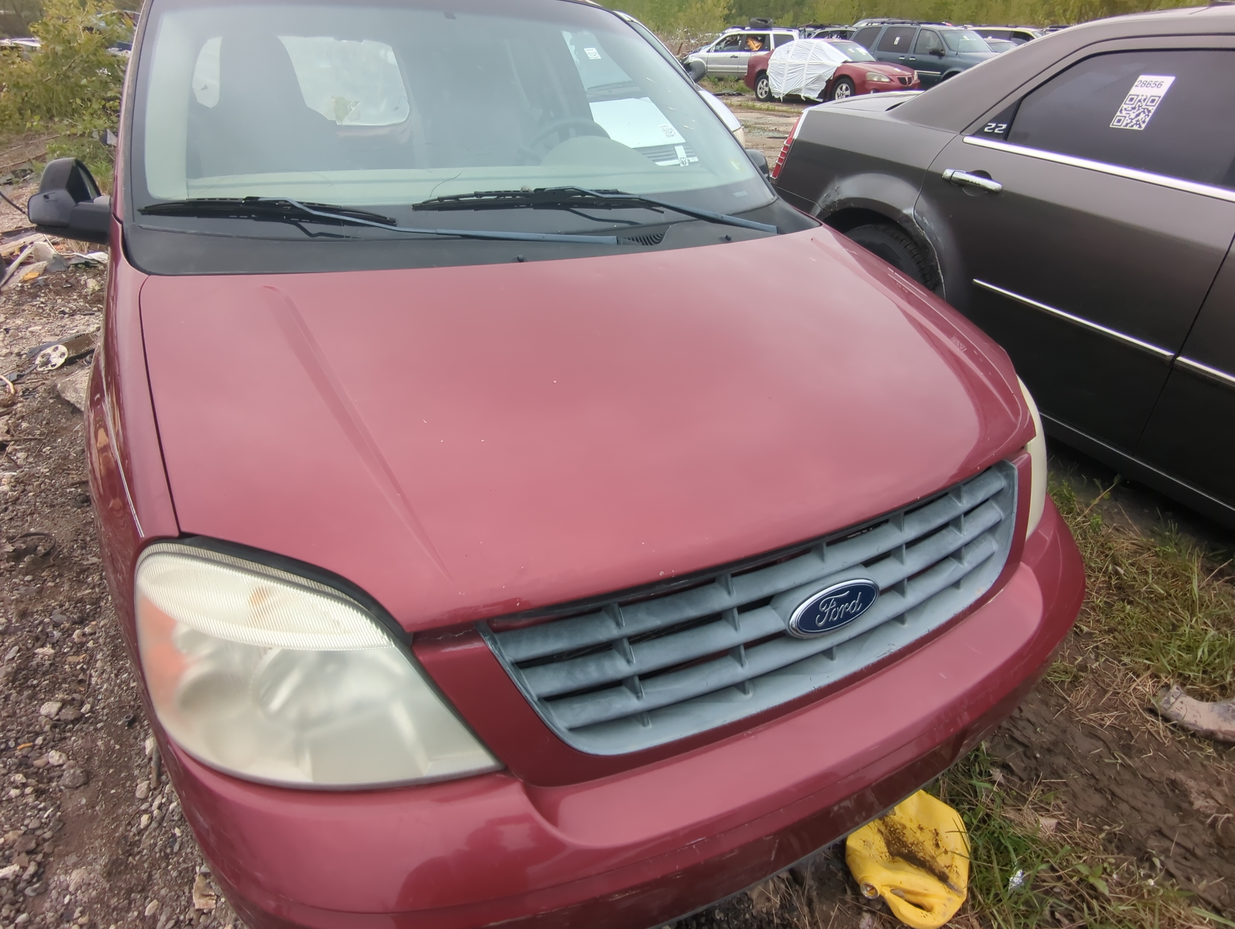 2004-2007 Ford Freestar Hood Oem 908995 - Oemusedautoparts1.com