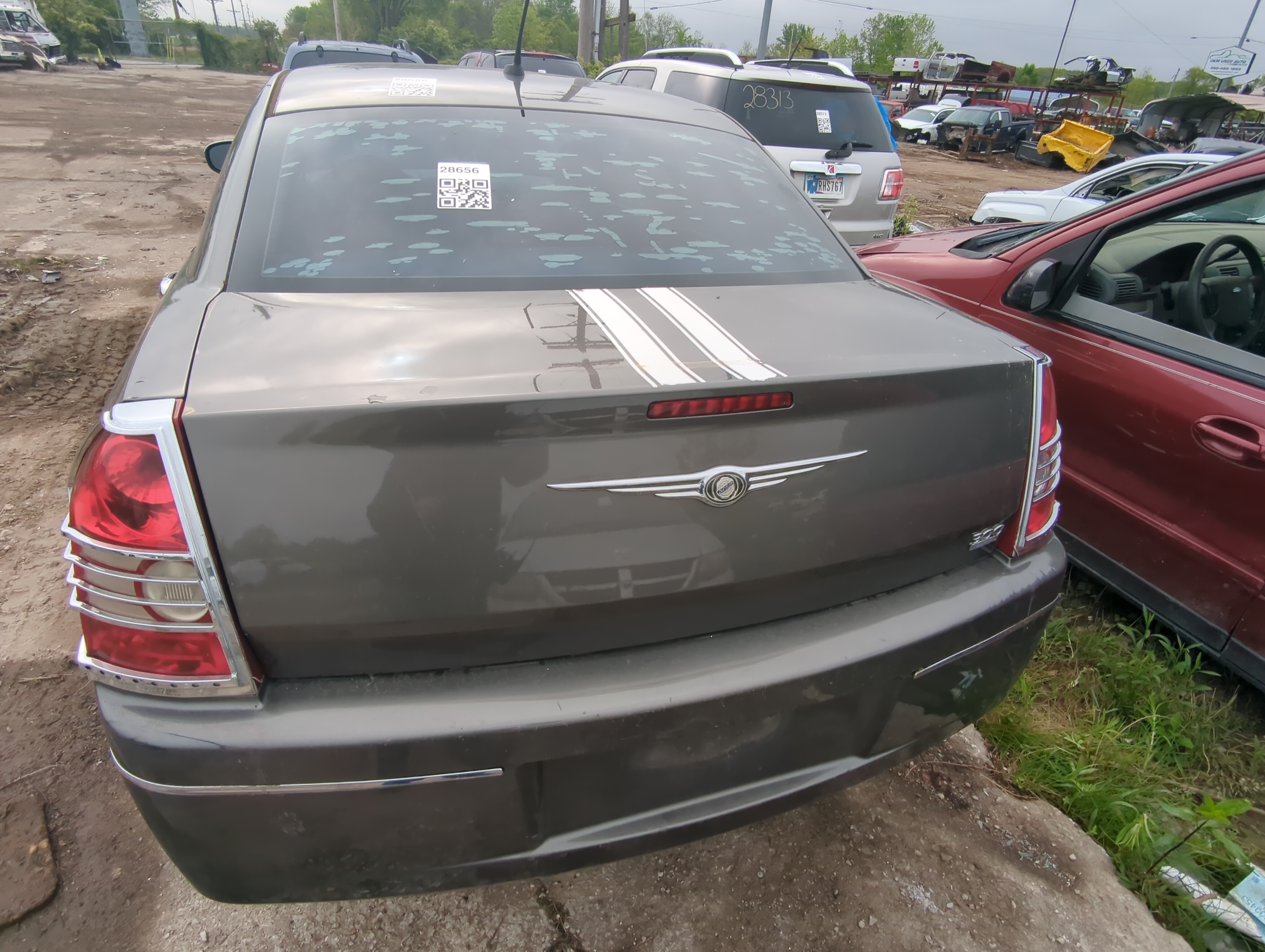 2008-2010 Chrysler 300 Trunk/decklid/hatch/tailgate Oem 909164 - Oemusedautoparts1.com