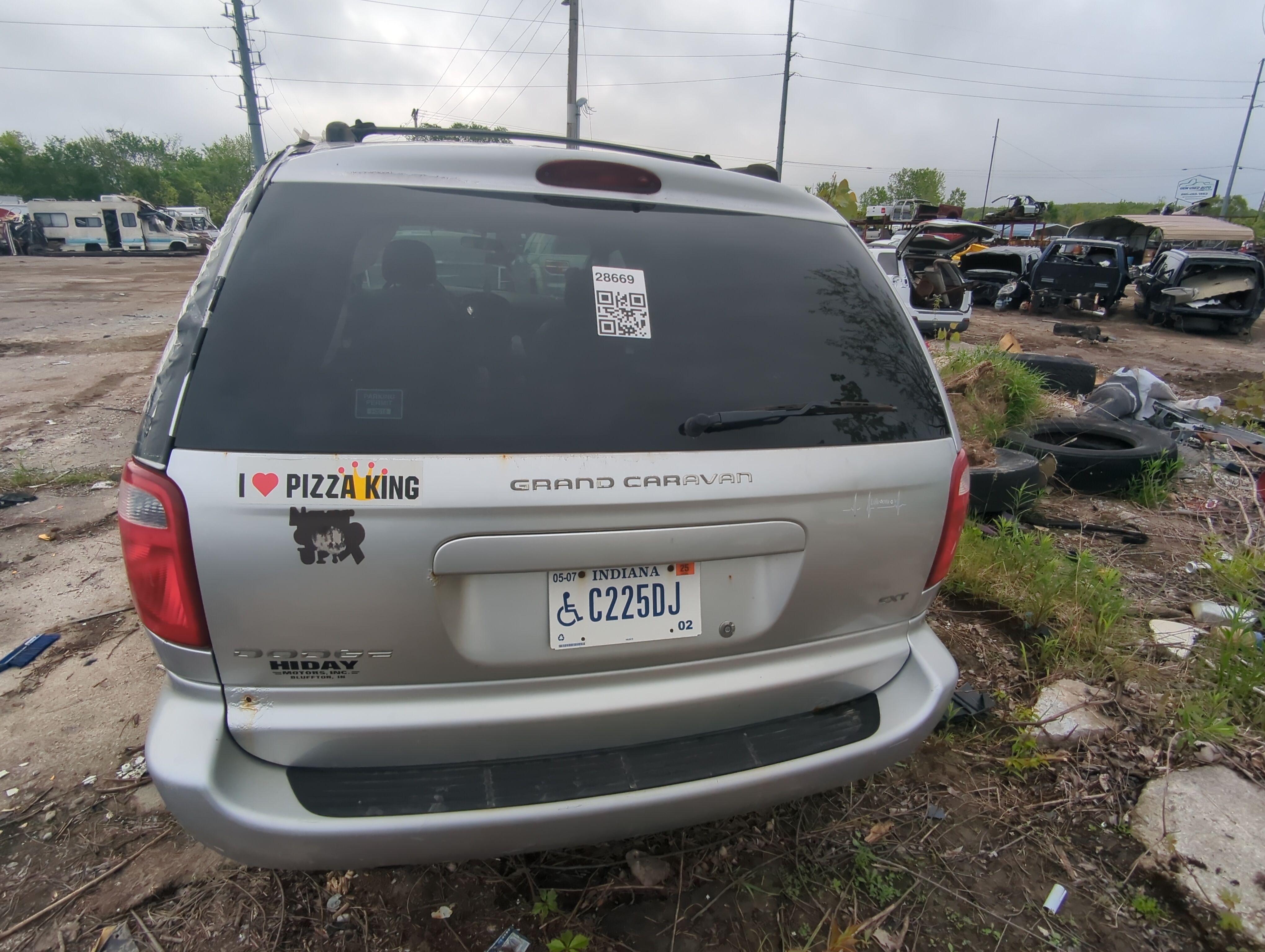 Dodge Grand Caravan Trunk/decklid/hatch/tailgate Oem 909326 - Oemusedautoparts1.com