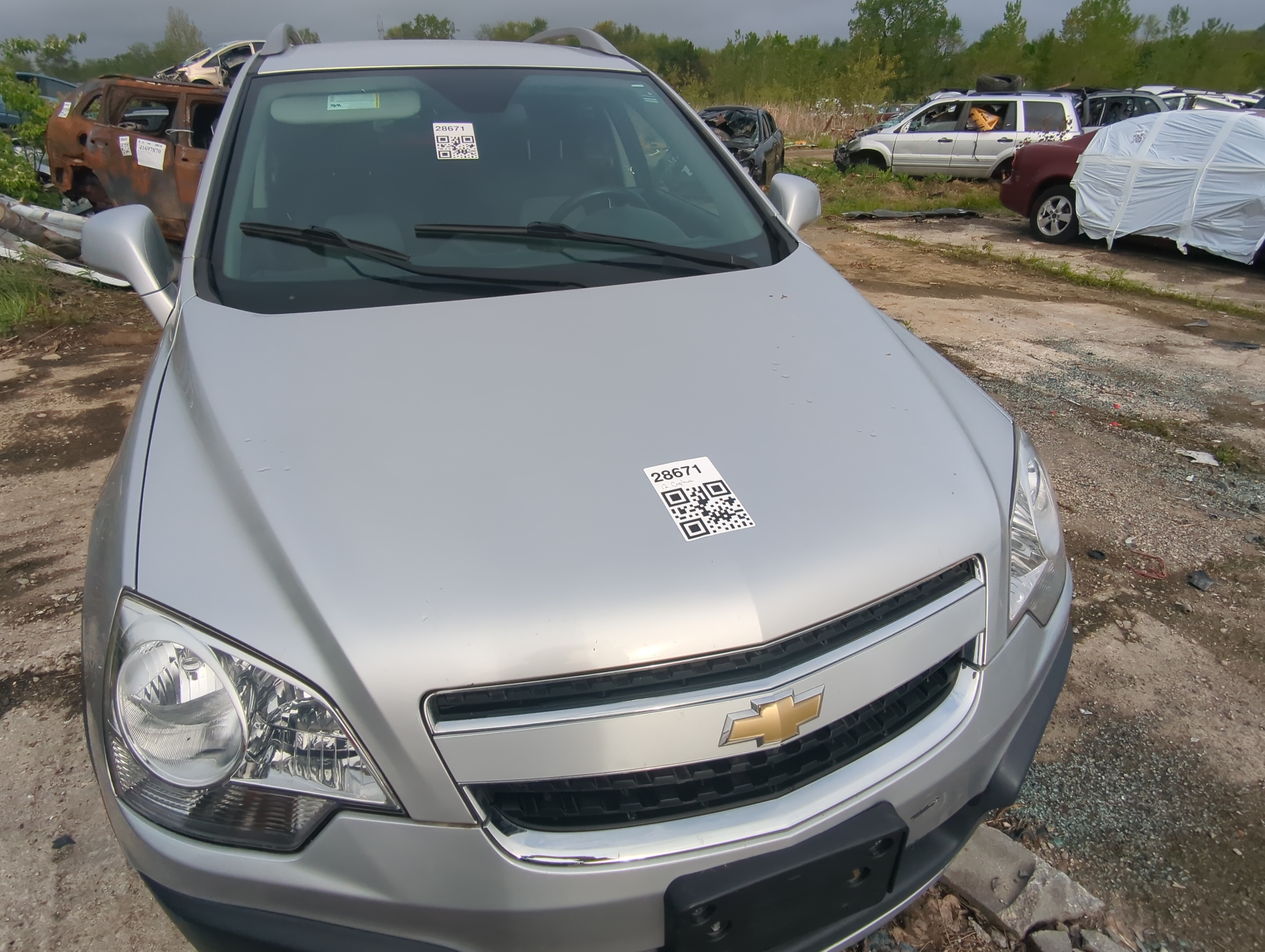 2012-2015 Chevrolet Captiva Sport Hood Oem 909501 - Oemusedautoparts1.com