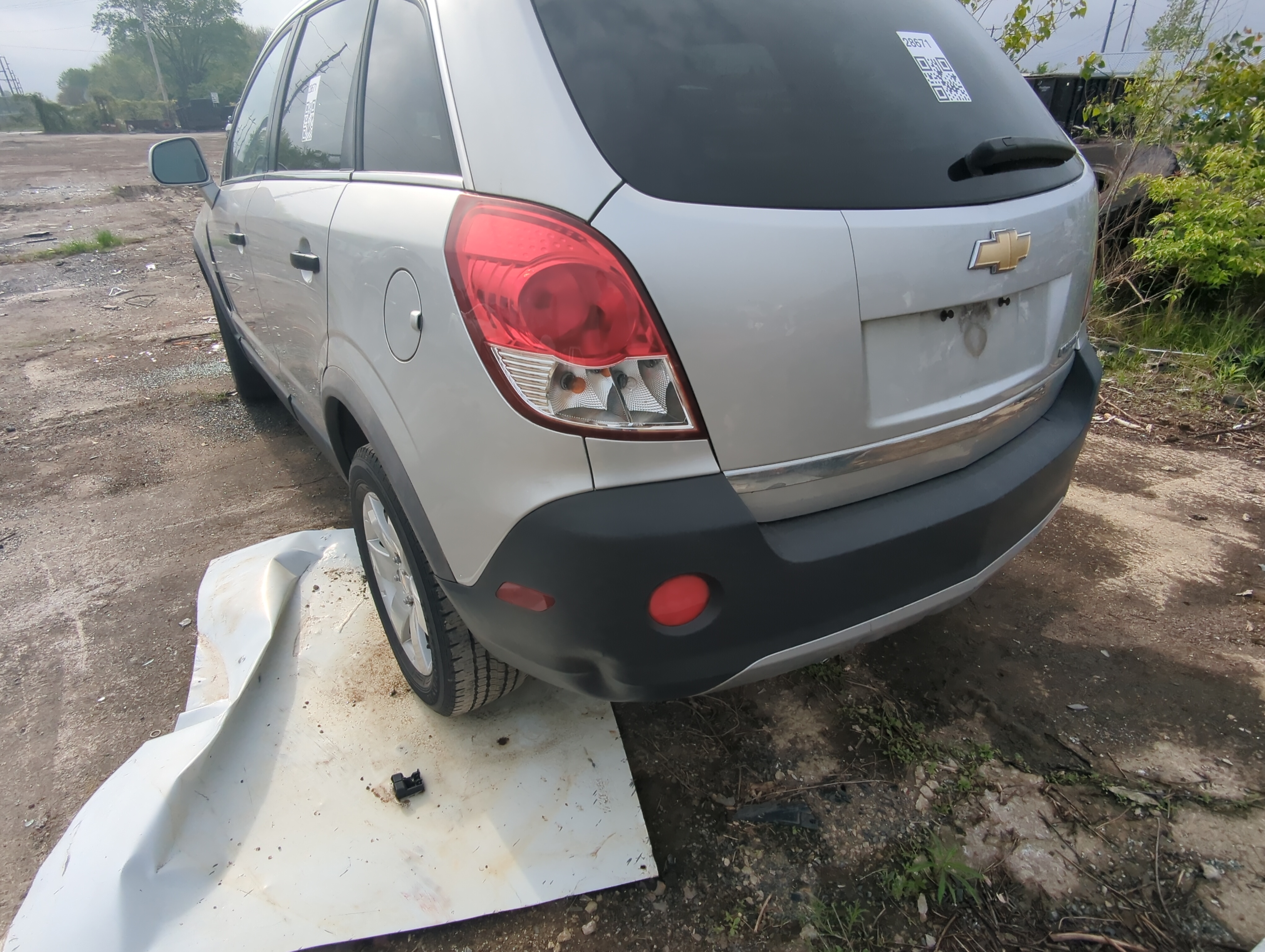 2012-2015 Chevrolet Captiva Sport Rear Bumper Assembly Oem 909509 - Oemusedautoparts1.com