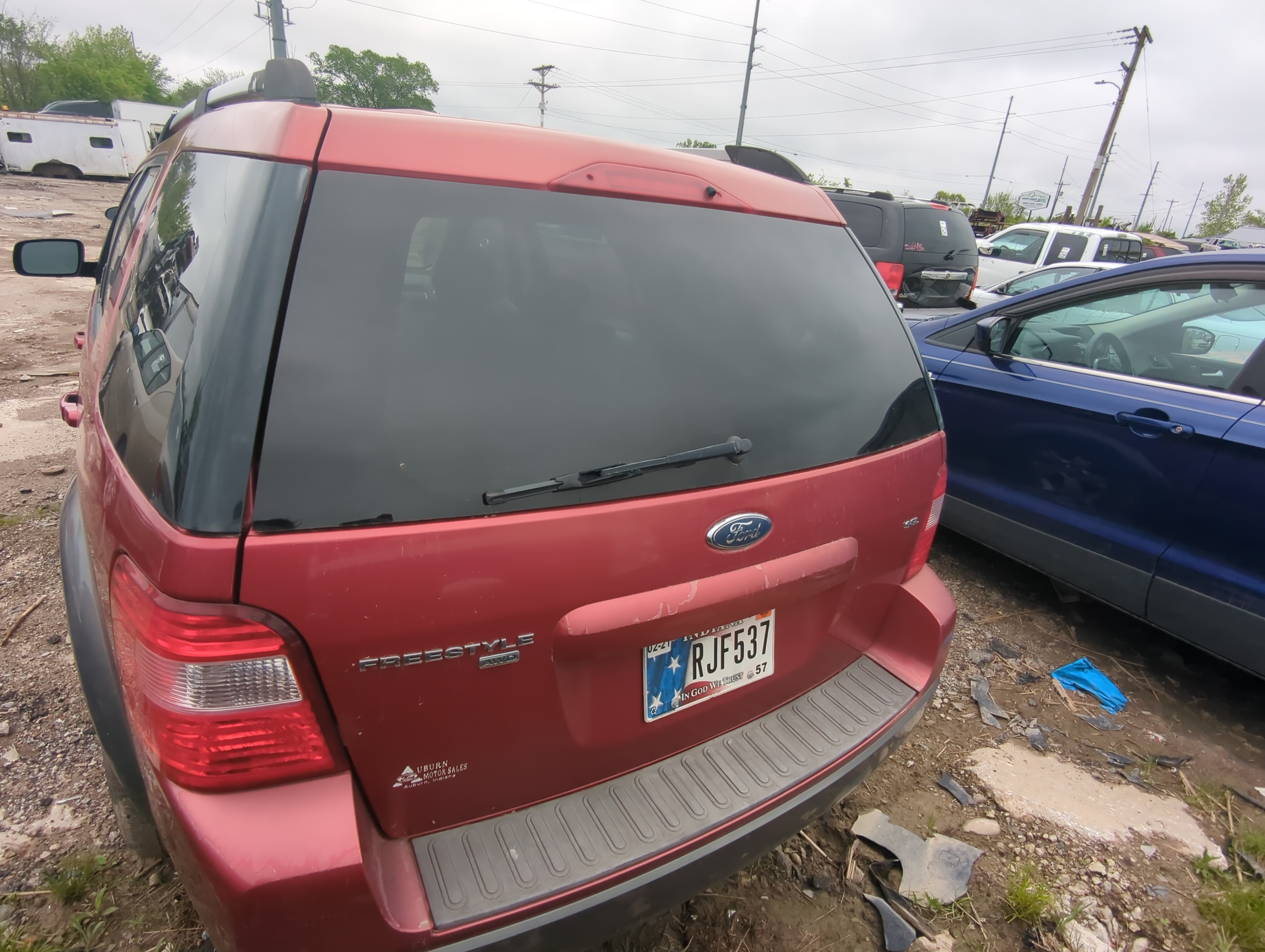 2005-2007 Ford Freestyle Trunk/decklid/hatch/tailgate Oem 909878 - Oemusedautoparts1.com
